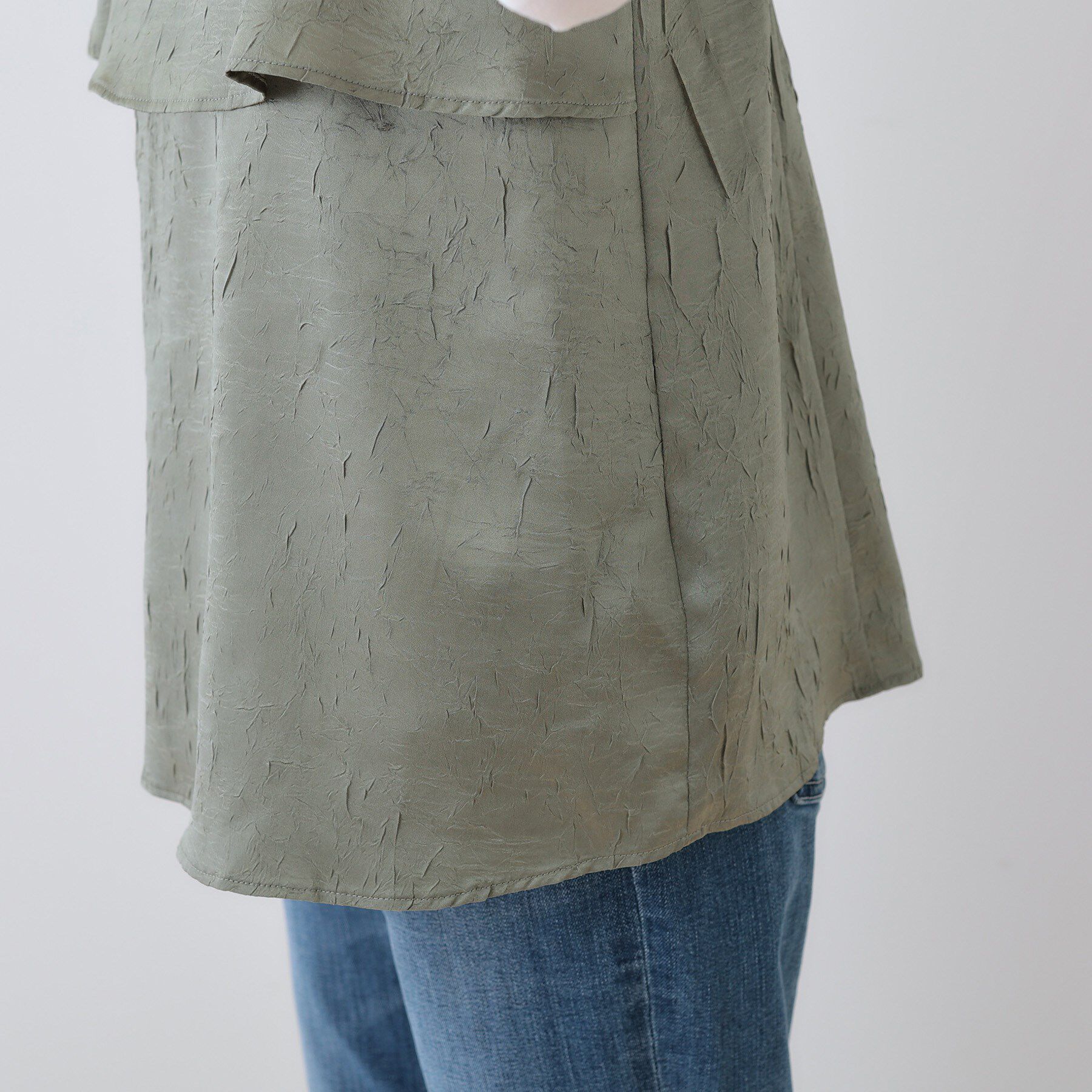 INDIVI「【2点セット／洗える】カセット服 キャミ＆ブラウス セットトップス」|その他|