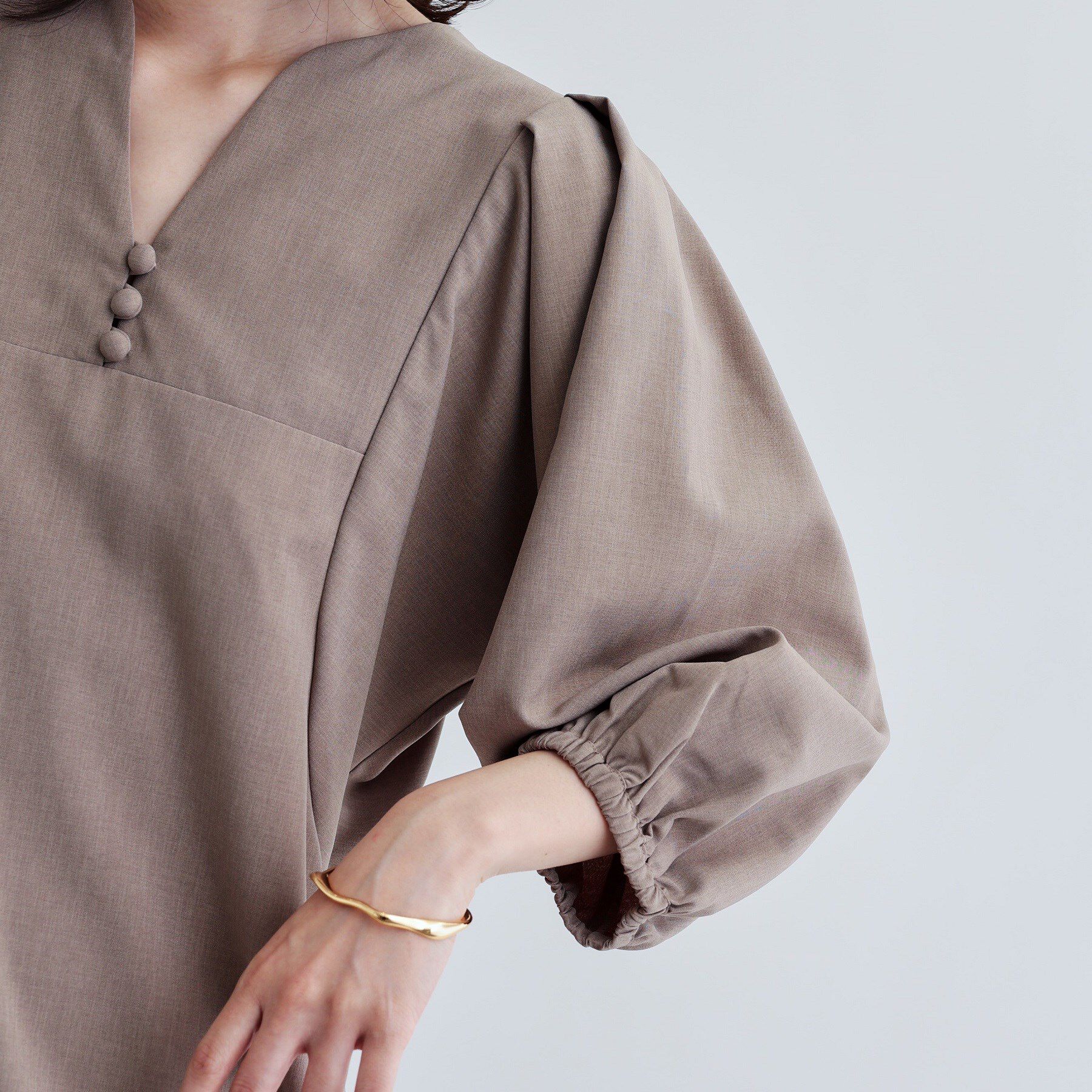 GALLEST「フォルムスリーブワンピース」|ワンピース|