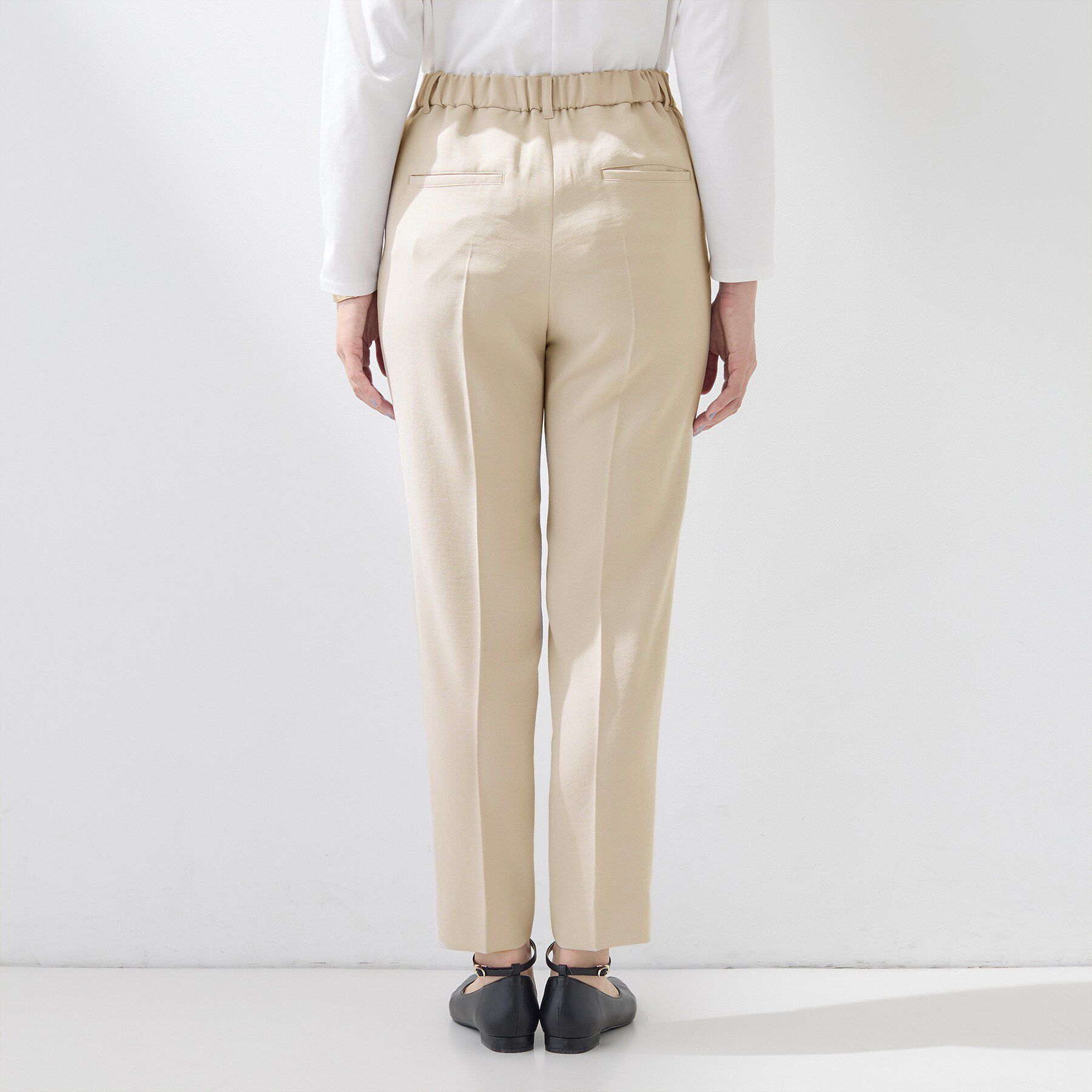 INDIVI「【洗える／UVケア／SETUP可】着る日傘テーパードパンツ」|その他|