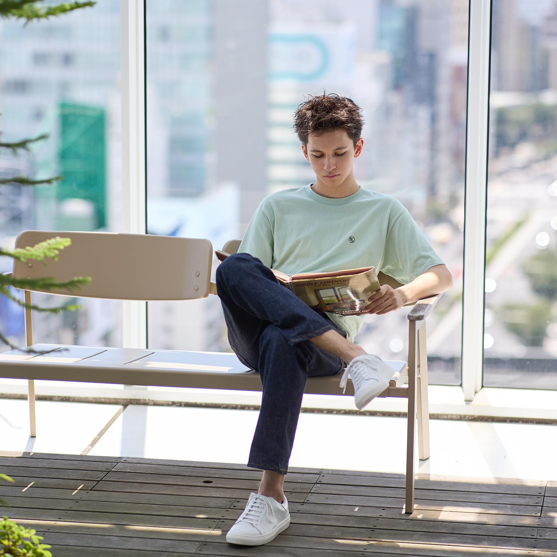 TAKEO KIKUCHI「【LIMITED】10colors ワンポイントロゴTシャツ」|Tシャツ・カットソー|