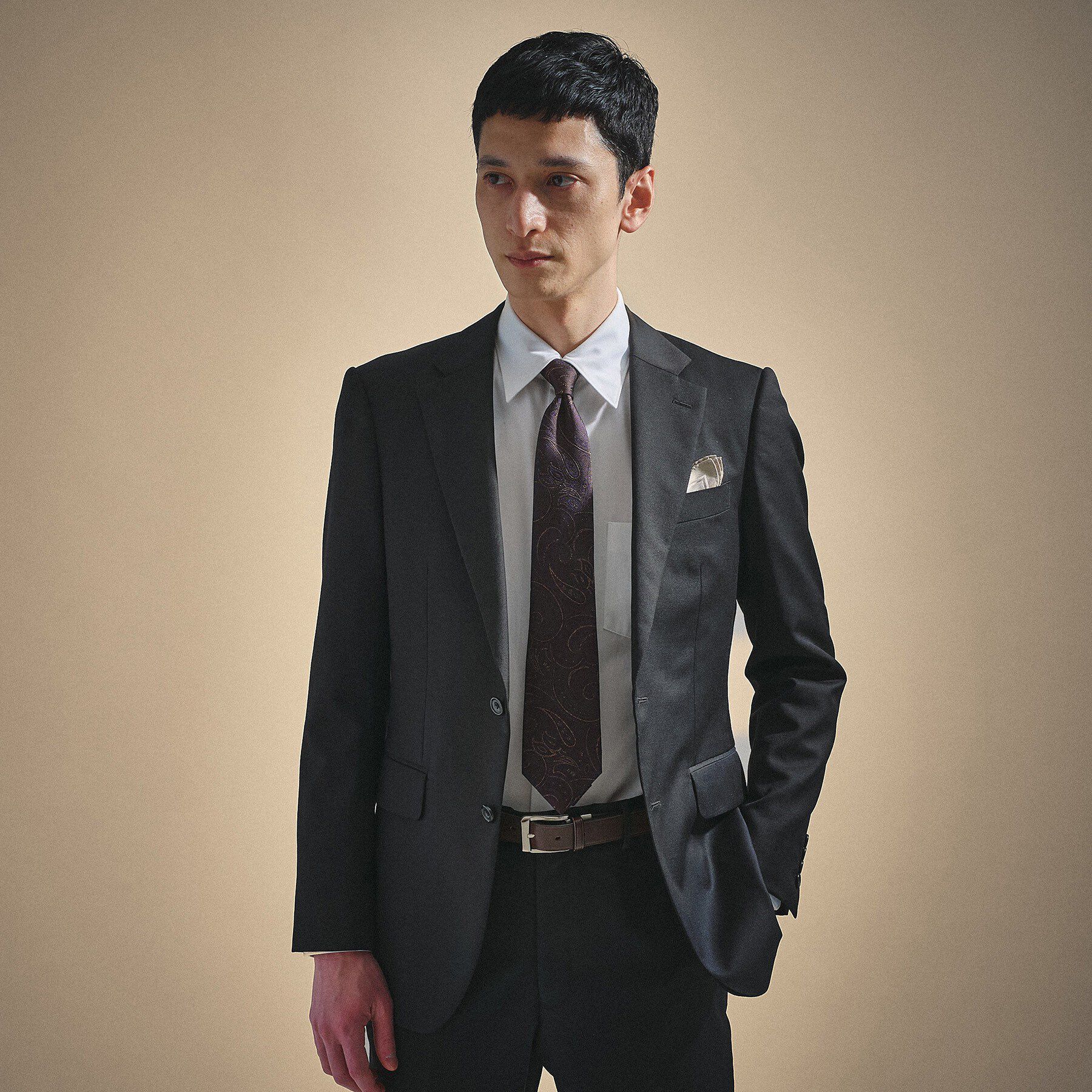 TAKEO KIKUCHI「エクストラシルク シャドーペイズリーネクタイ」|ネクタイ・蝶ネクタイ|