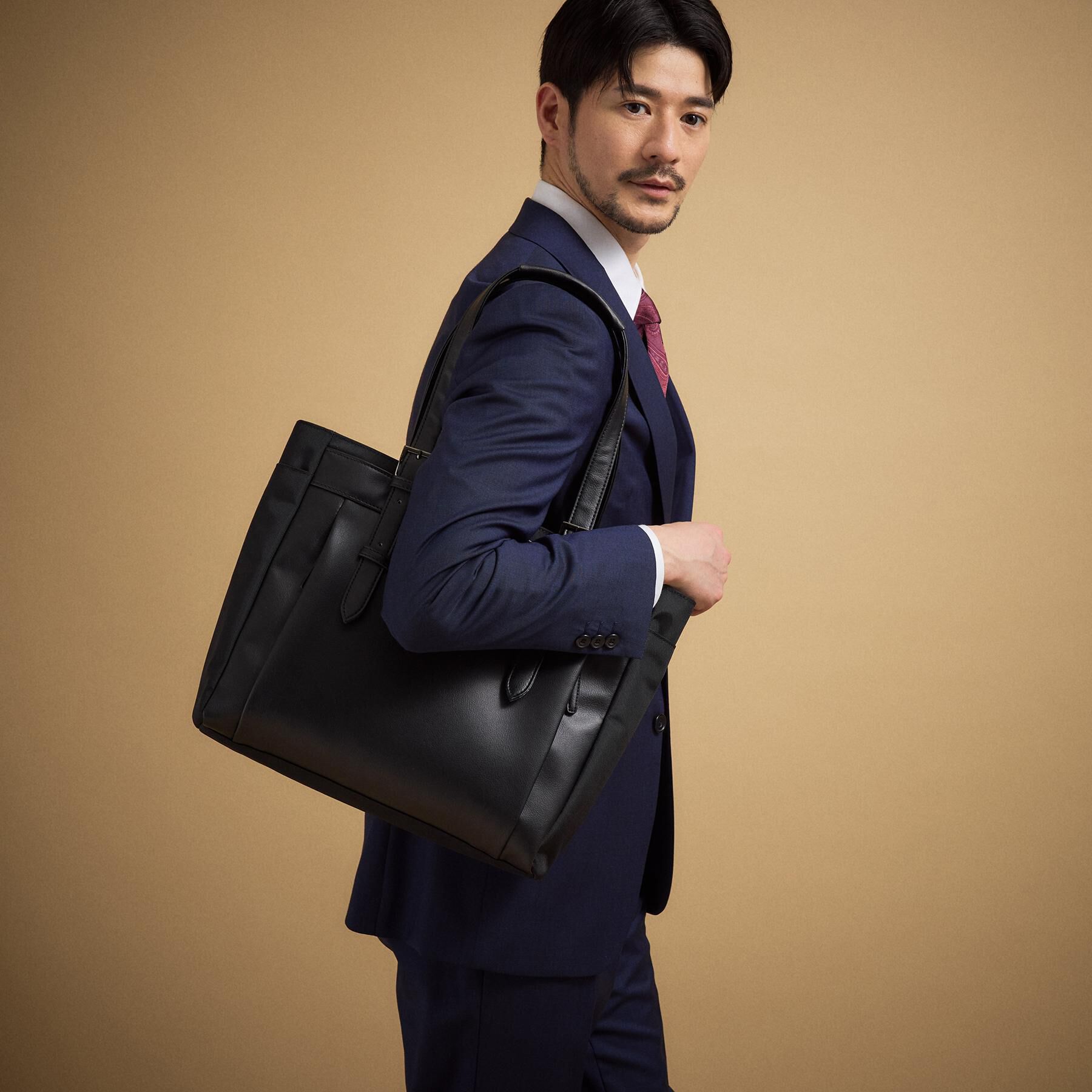 TAKEO KIKUCHI「CORDLEY（R） スマートブリーフトートバッグ」|トートバッグ|