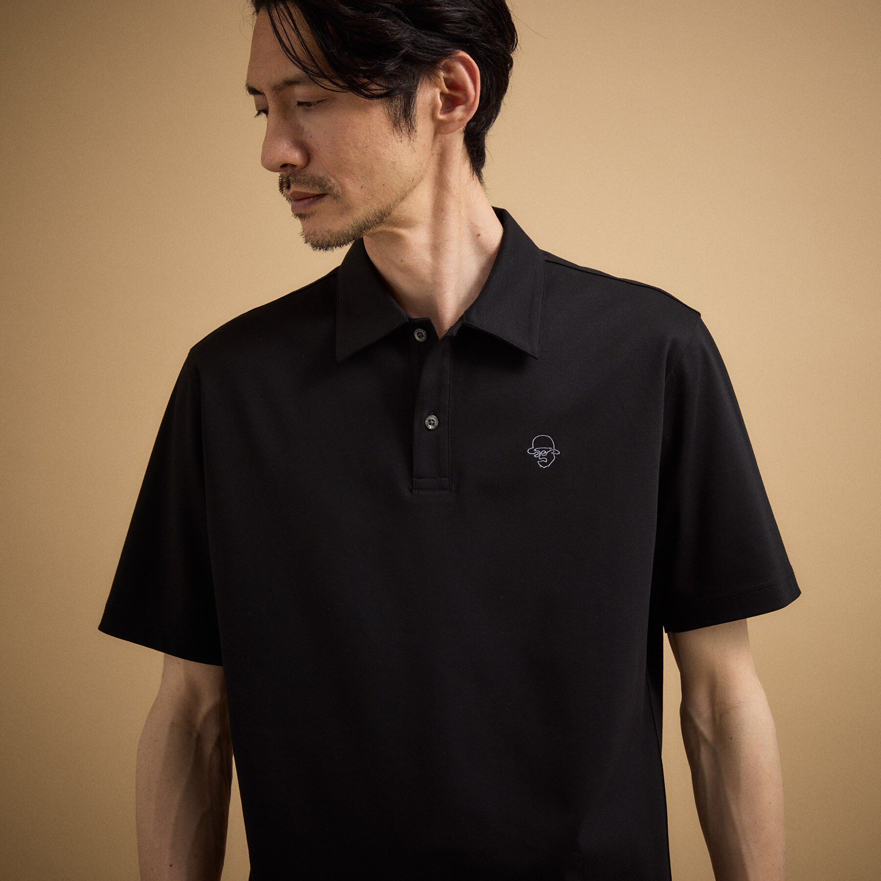 TAKEO KIKUCHI「アイスクリアコットン ワンポイント ポロシャツ」|ポロシャツ|