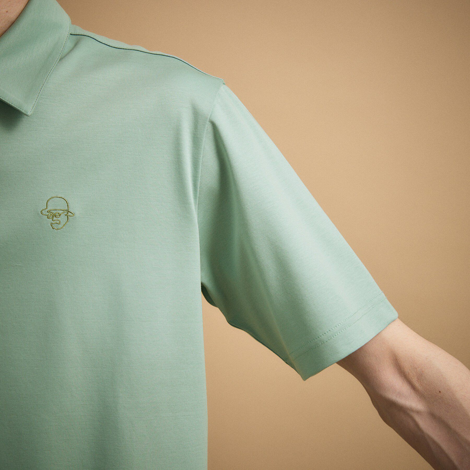 TAKEO KIKUCHI「アイスクリアコットン ワンポイント ポロシャツ」|ポロシャツ|