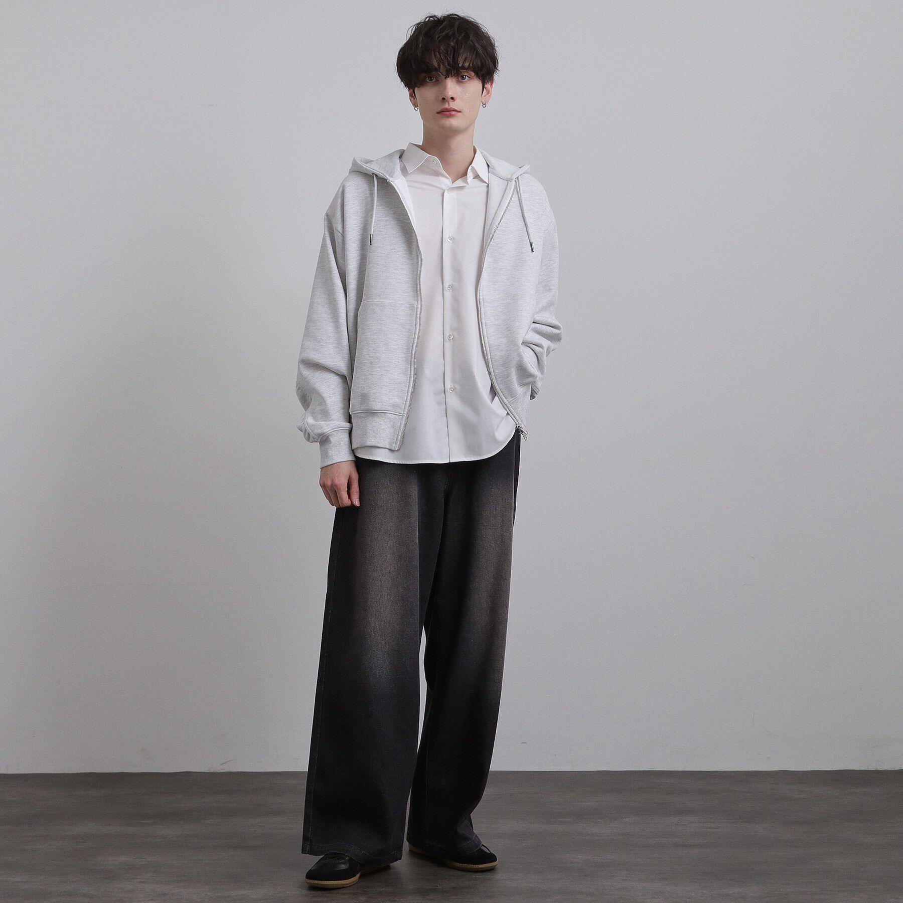 tk.TAKEO KIKUCHI「スーパーワイドバギーデニムパンツ」|デニム|