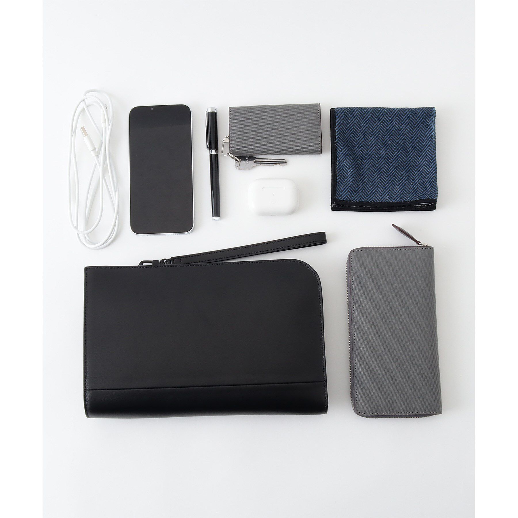 tk.TAKEO KIKUCHI「【冠婚葬祭】レザー クラッチバッグ」|クラッチバッグ|