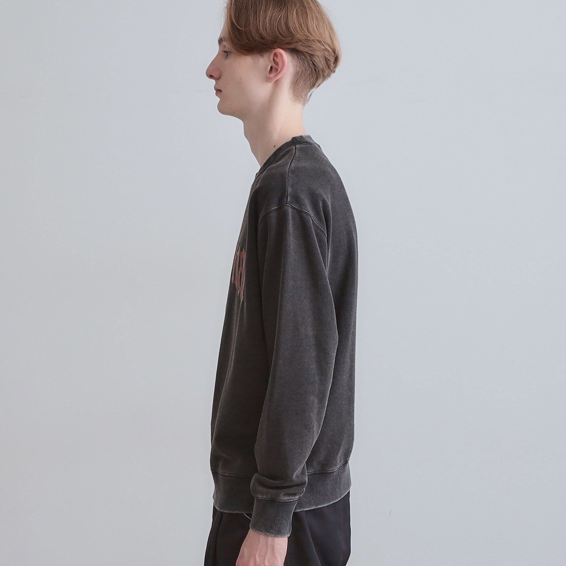 tk.TAKEO KIKUCHI「カレッジフロッキープリントスウェット」|パーカー|