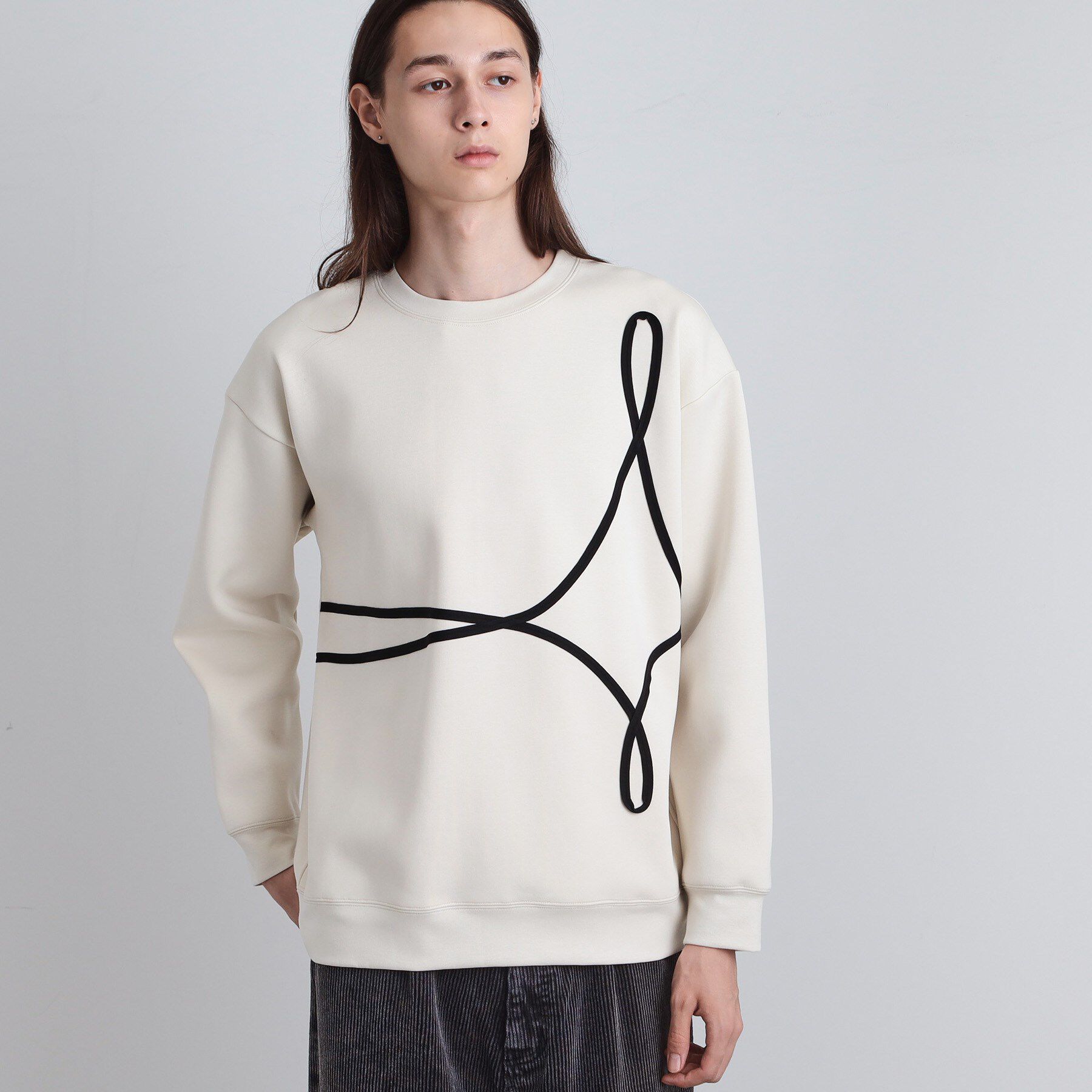 tk.TAKEO KIKUCHI「テープブライトスウェット」|パーカー|