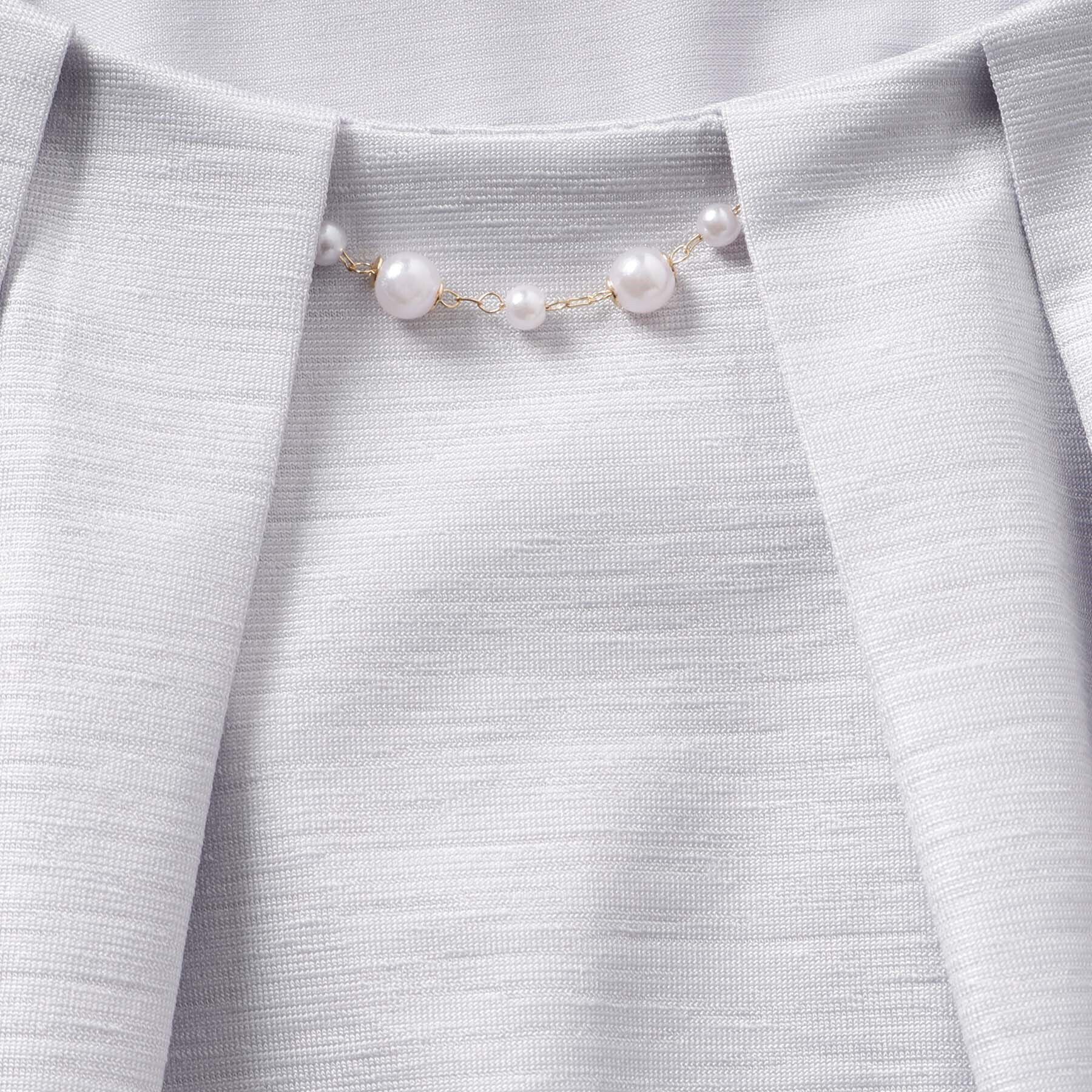 index「パール調チェーン付きフロントタックトップス【洗濯機洗い可】」|シャツ・ブラウス|