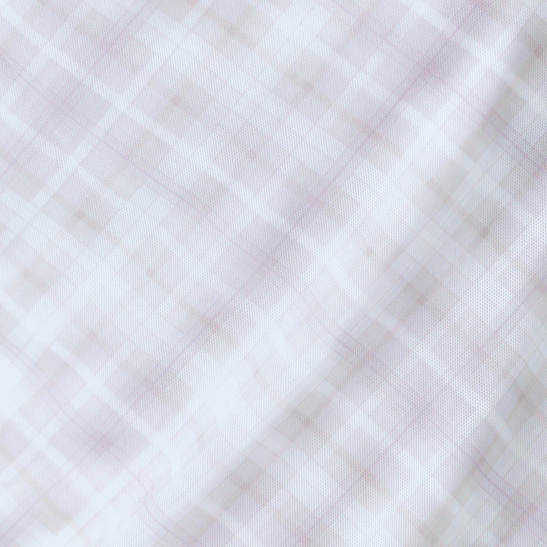 index「シアーチェックドレープネックトップス【洗濯機OK】」|Tシャツ・カットソー|