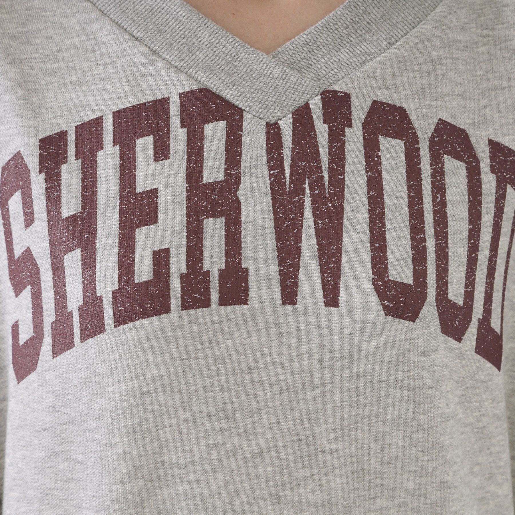 OPAQUE.CLIP「ロゴプリント裏毛ワンピース【洗濯機OK】」|ワンピース|