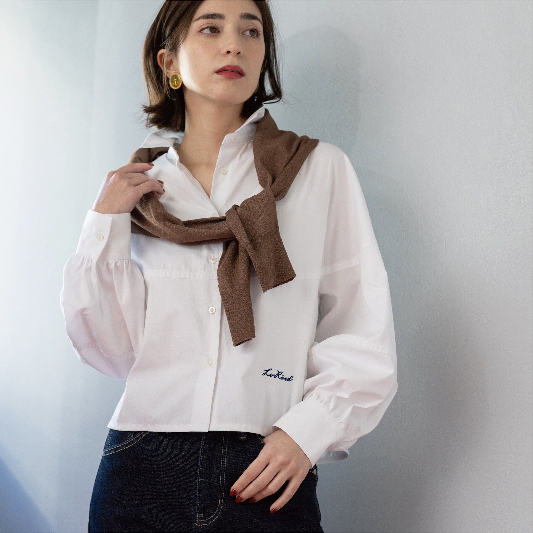 OPAQUE.CLIP「オックスフォルムシャツ」|シャツ・ブラウス|