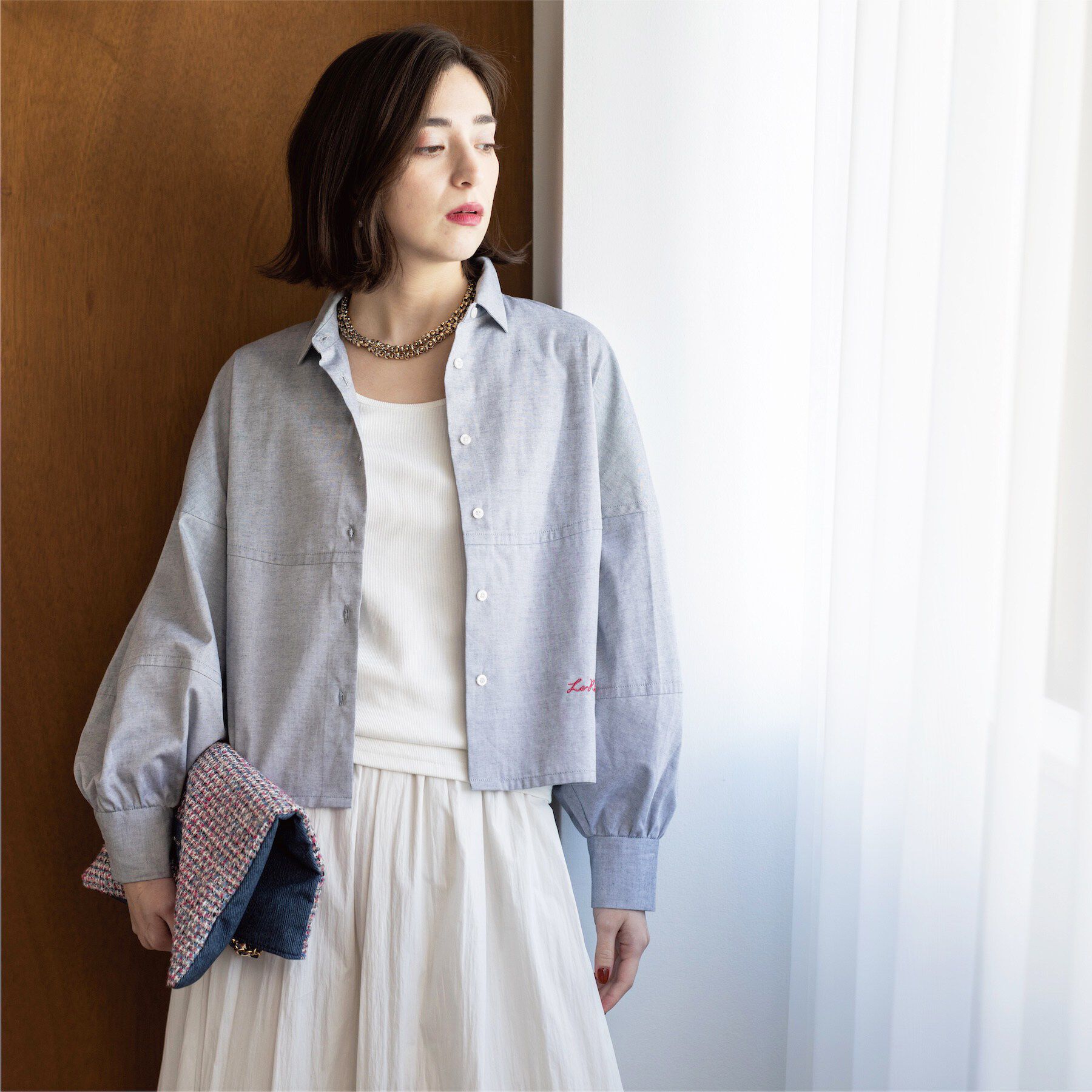 OPAQUE.CLIP「オックスフォルムシャツ」|シャツ・ブラウス|