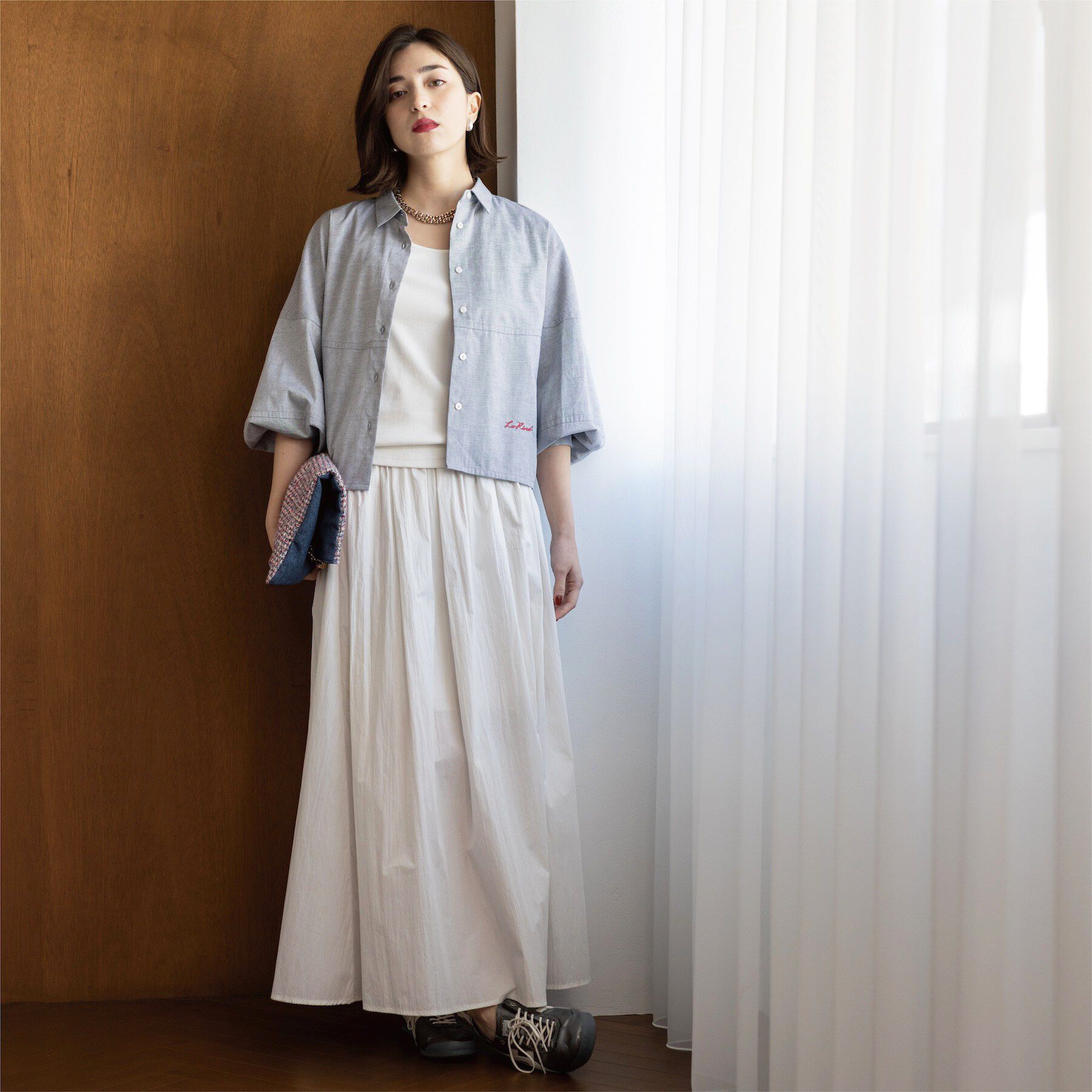 OPAQUE.CLIP「オックスフォルムシャツ」|シャツ・ブラウス|