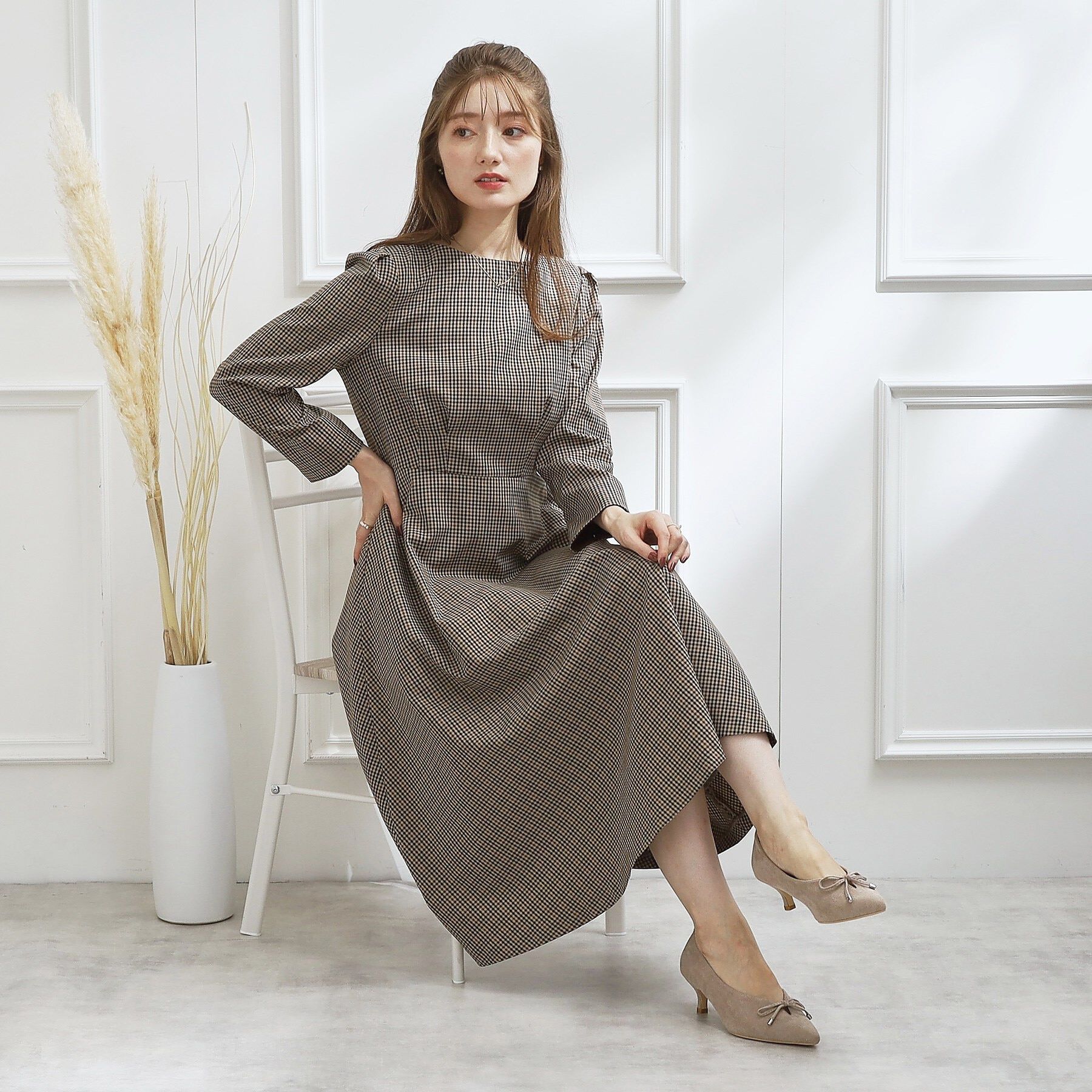 Couture broach「リボンパンプス」|パンプス|