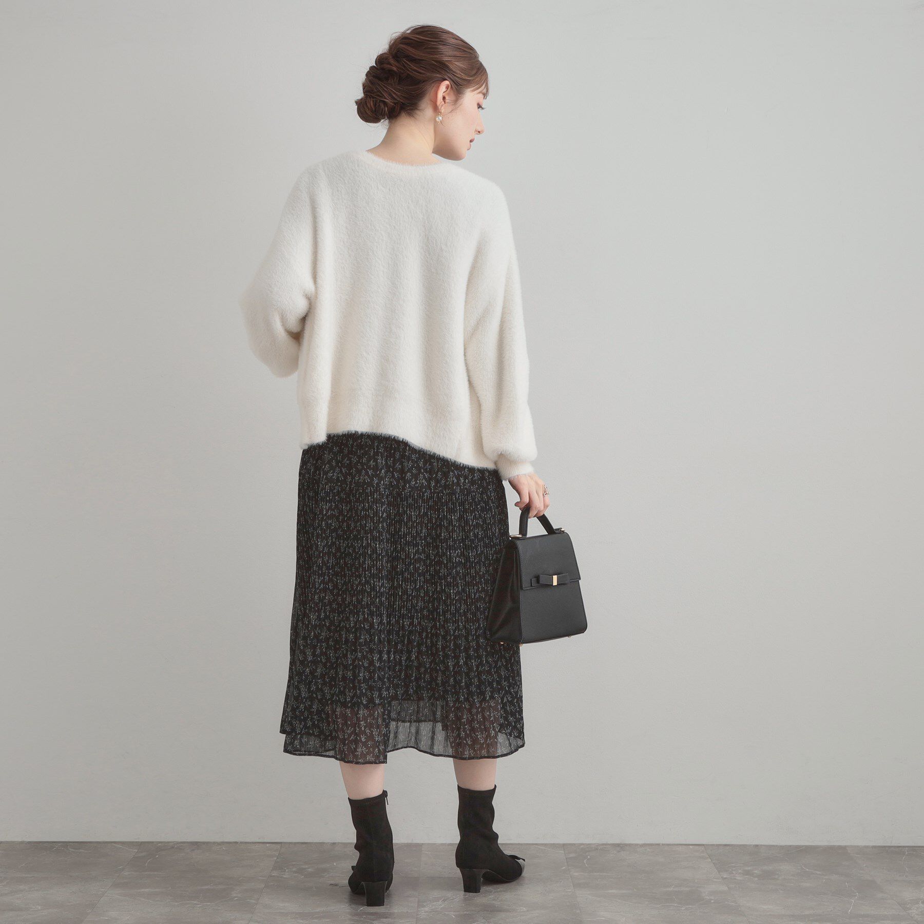 Couture broach「【ふわふわ/前後2WAY】フェザーカーディトップス」|カーディガン|