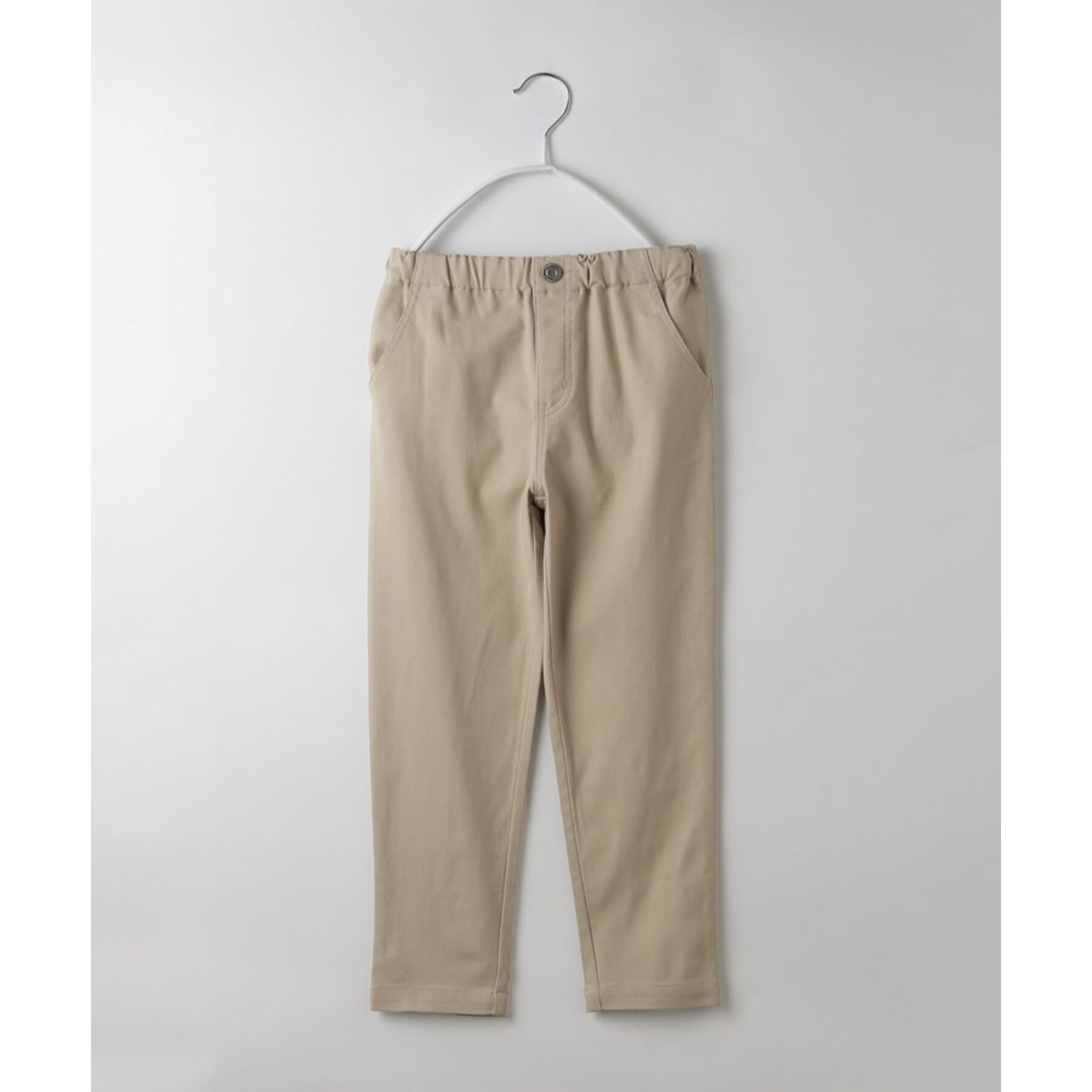 THE SHOP TK「【100-160】のびーるストレートパンツ/洗濯機OK」|その他|