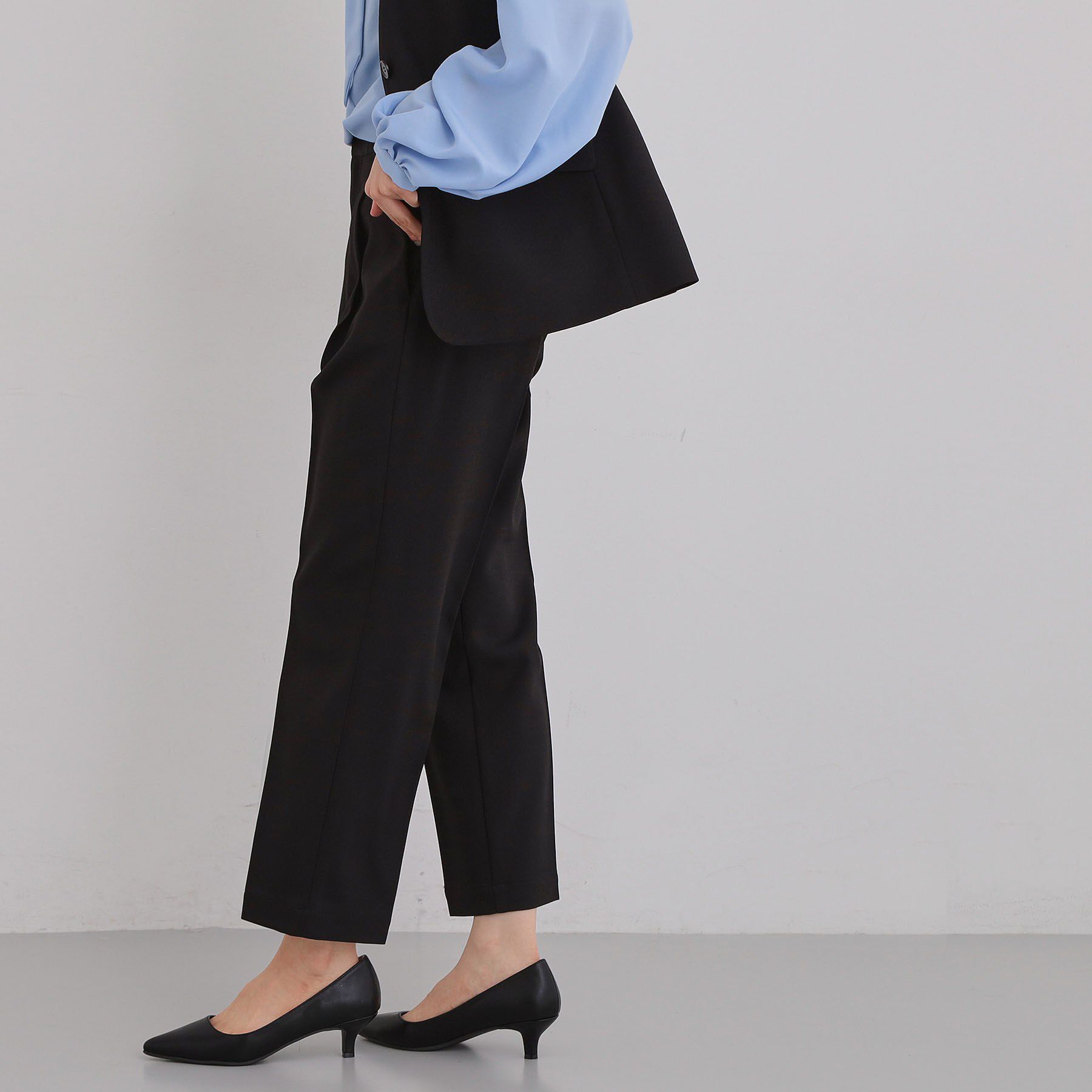 THE SHOP TK「【通勤にもデイリーにも】CAVIAN ベーシックテーパードパンツ/セットアップ可」|その他|