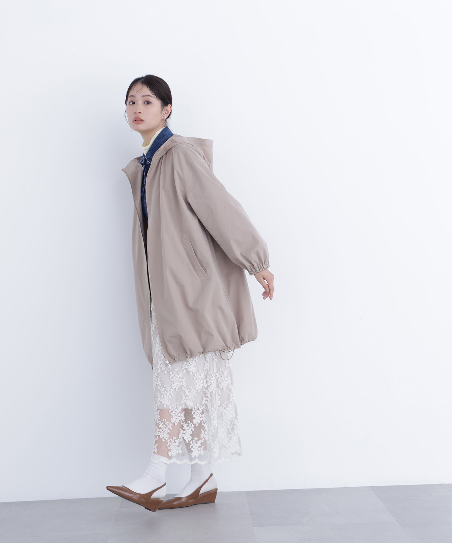  「〈N.〉ミドルフーディーブルゾン」|その他|