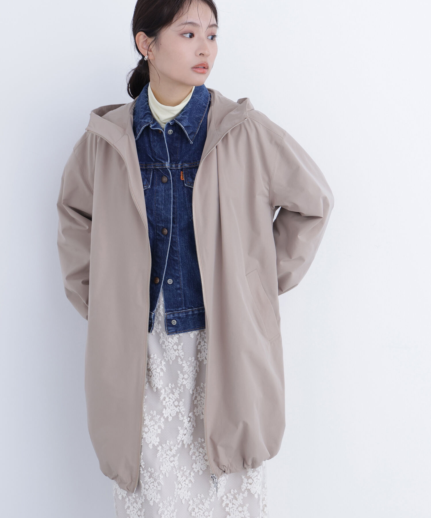  「〈N.〉ミドルフーディーブルゾン」|その他|