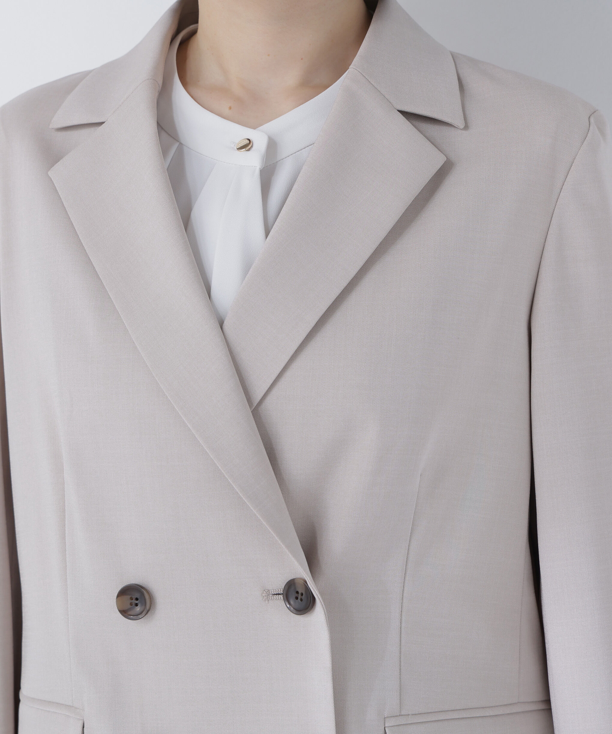  「ライトツイル SETUP ダブルブレストジャケット」|その他|