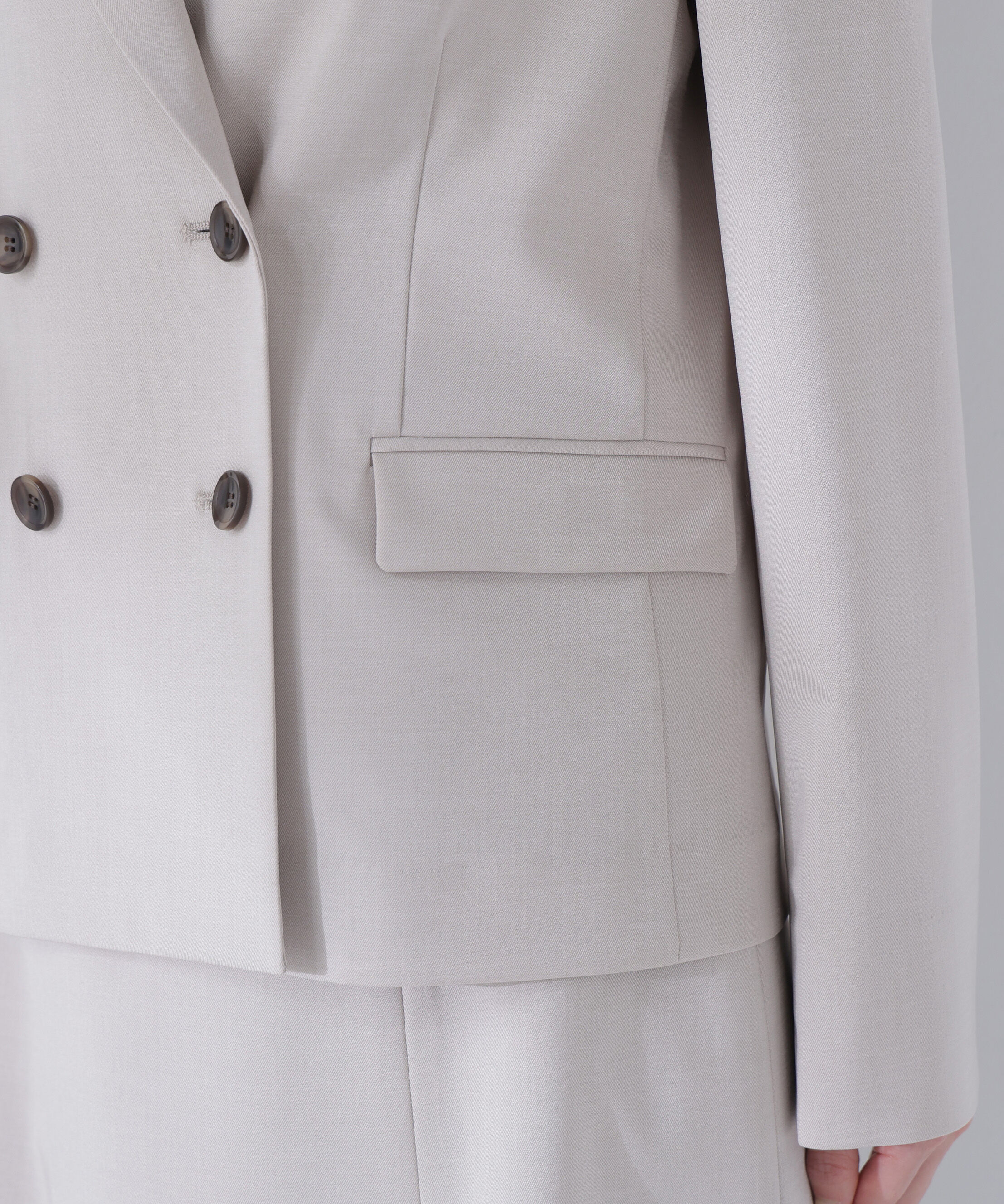  「ライトツイル SETUP ダブルブレストジャケット」|その他|