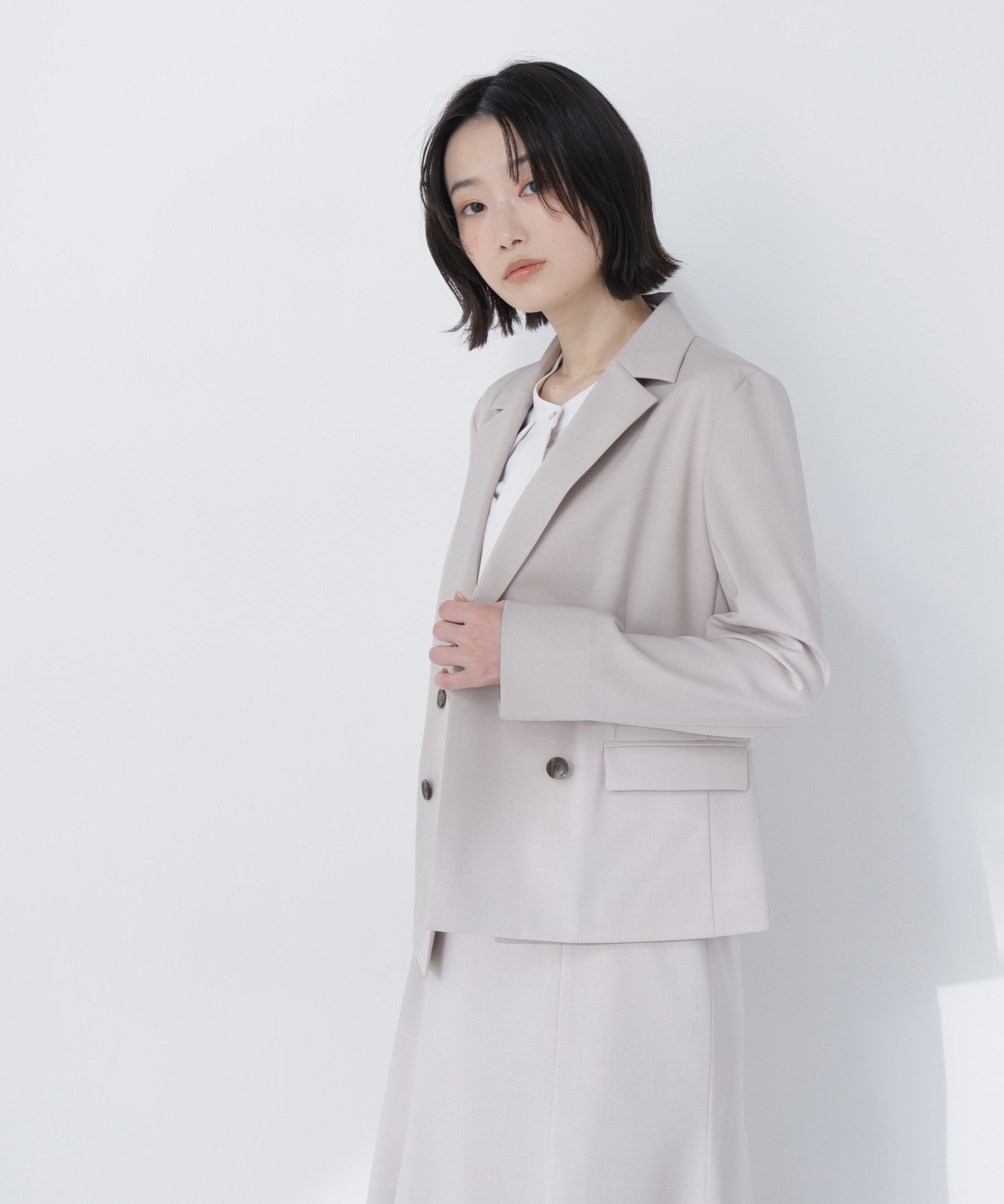  「ライトツイル SETUP ダブルブレストジャケット」|その他|