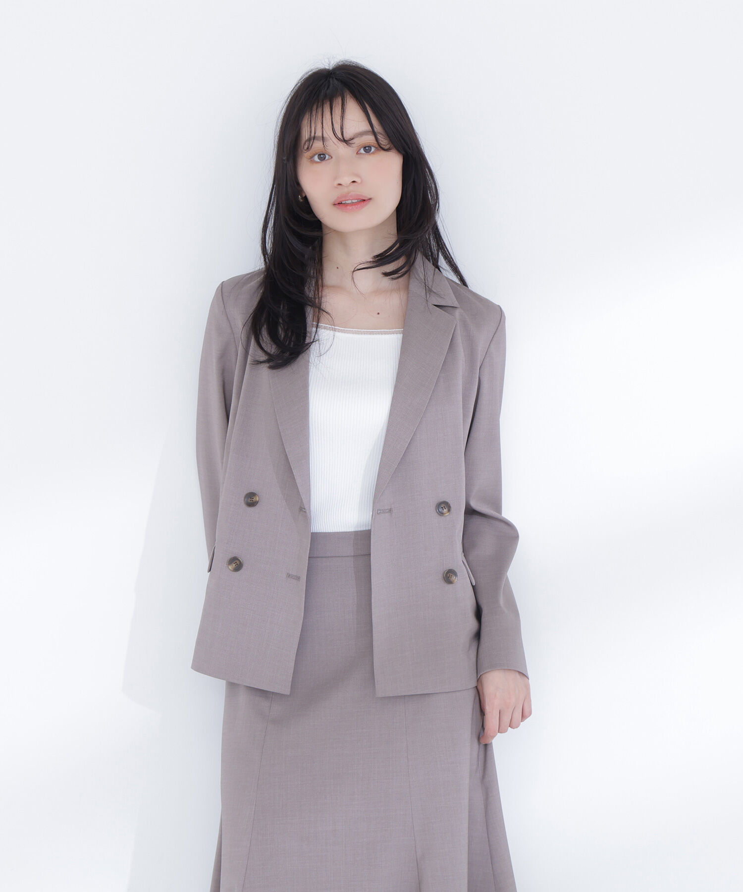  「ライトツイル SETUP ダブルブレストジャケット」|その他|