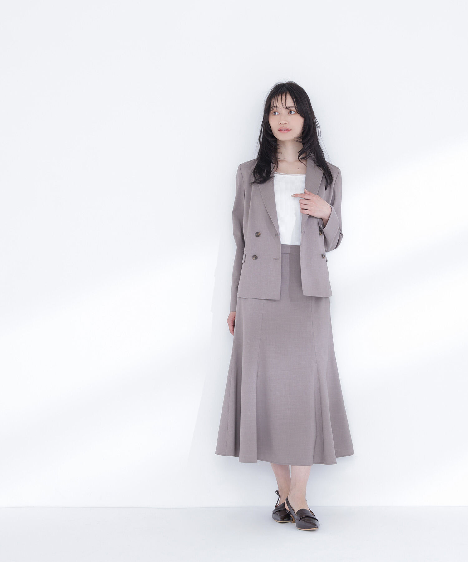  「ライトツイル SETUP ダブルブレストジャケット」|その他|