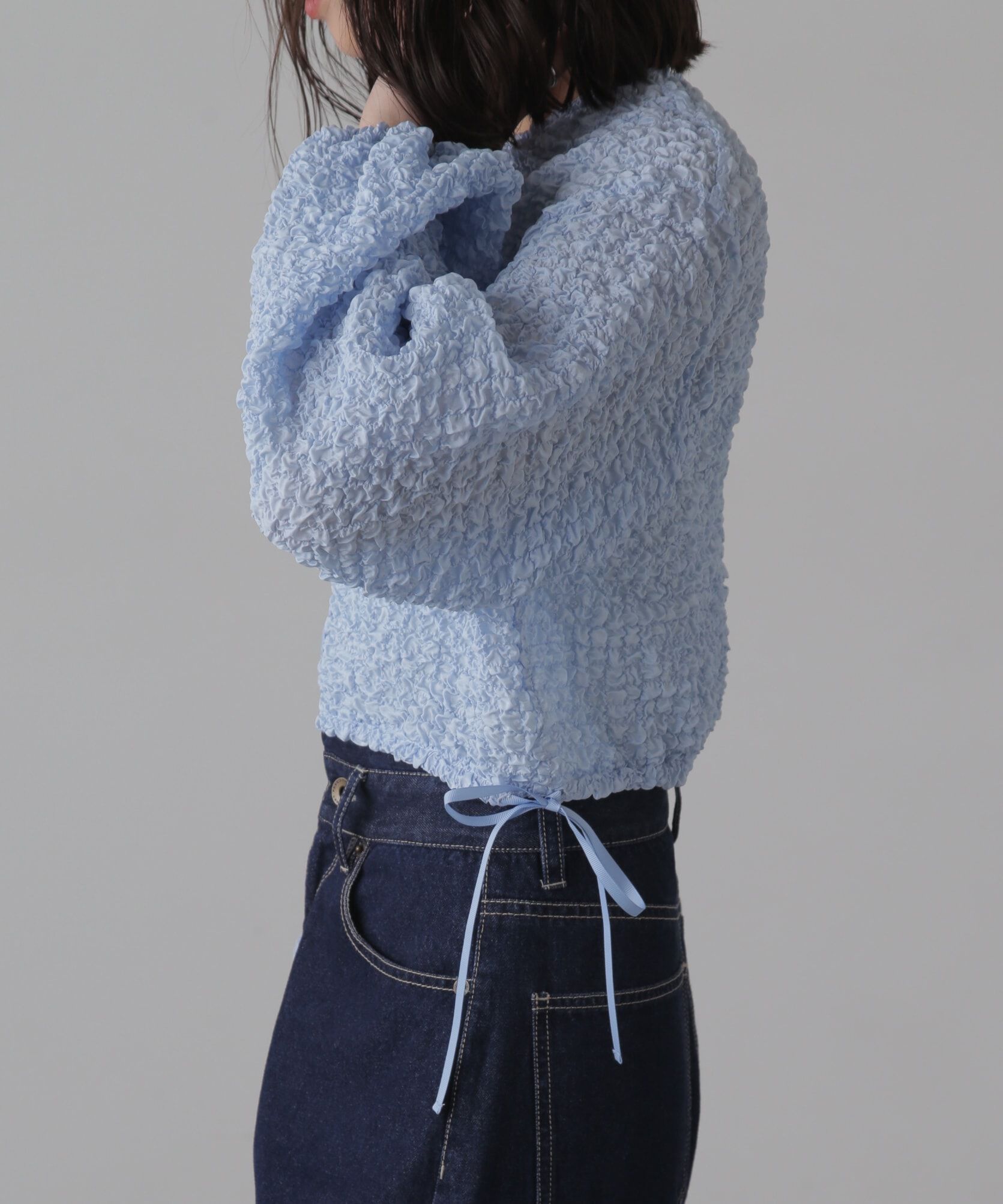  「ぽこぽこシアーブルゾン」|ブルゾン・スタジャン|