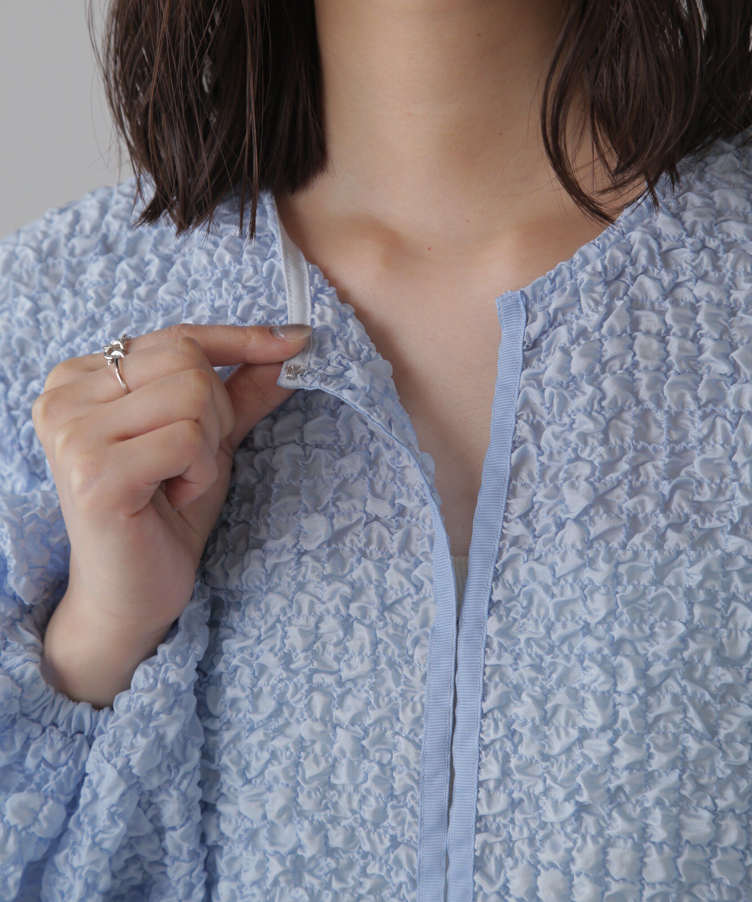  「ぽこぽこシアーブルゾン」|ブルゾン・スタジャン|