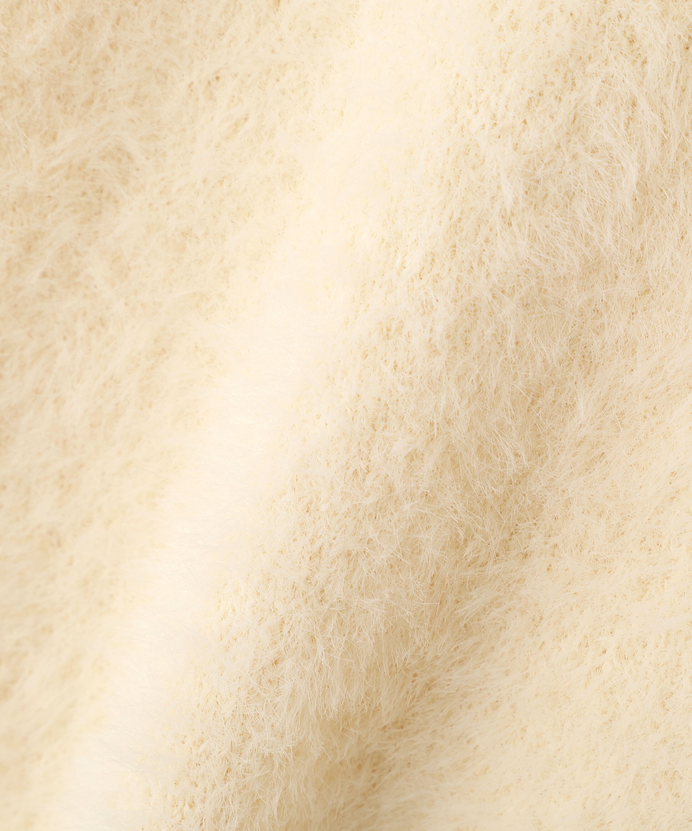  「前後2wayショートシャギー短丈ニット」|ニット・セーター|