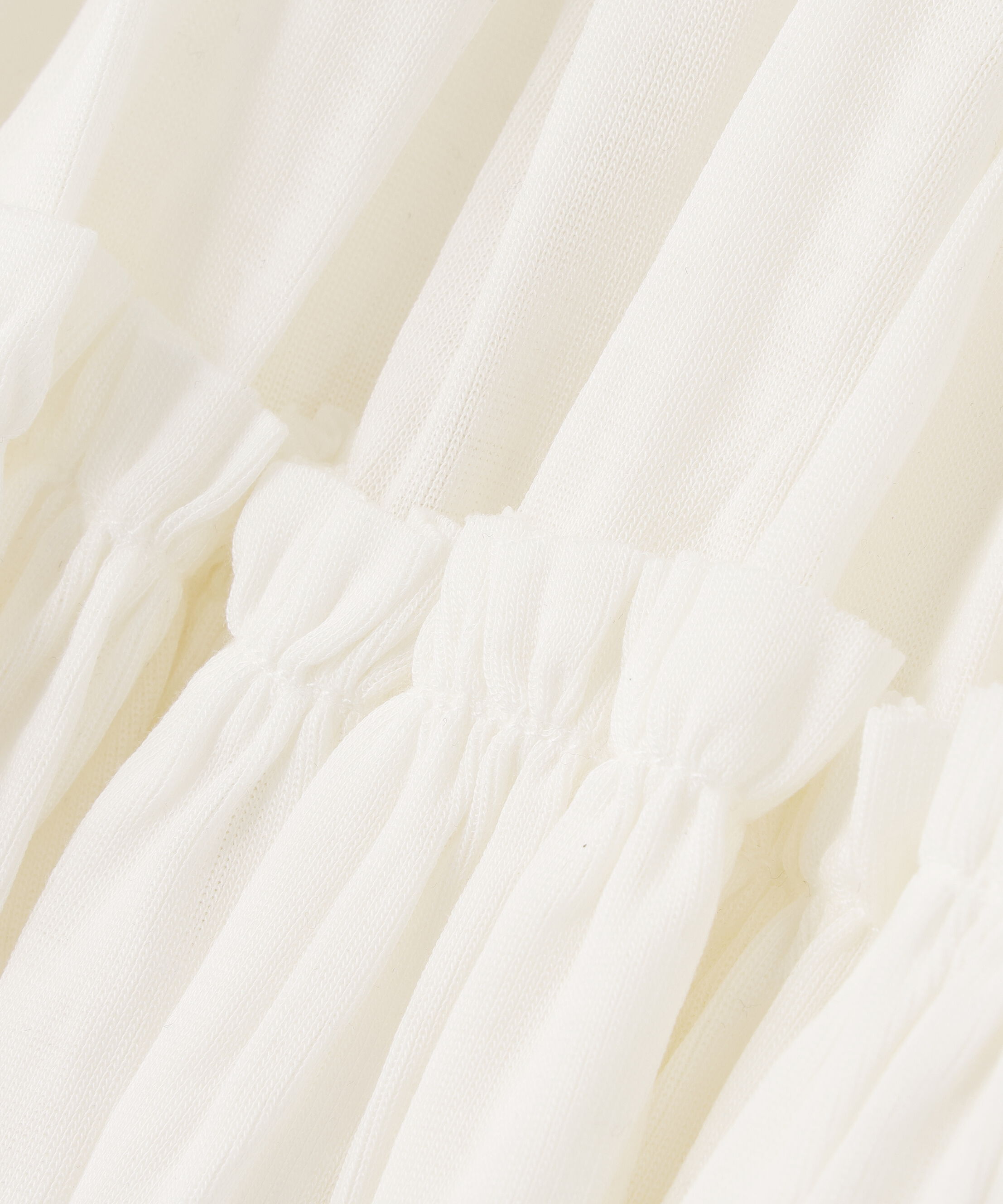  「長袖裾フリルカットソー」|Tシャツ・カットソー|