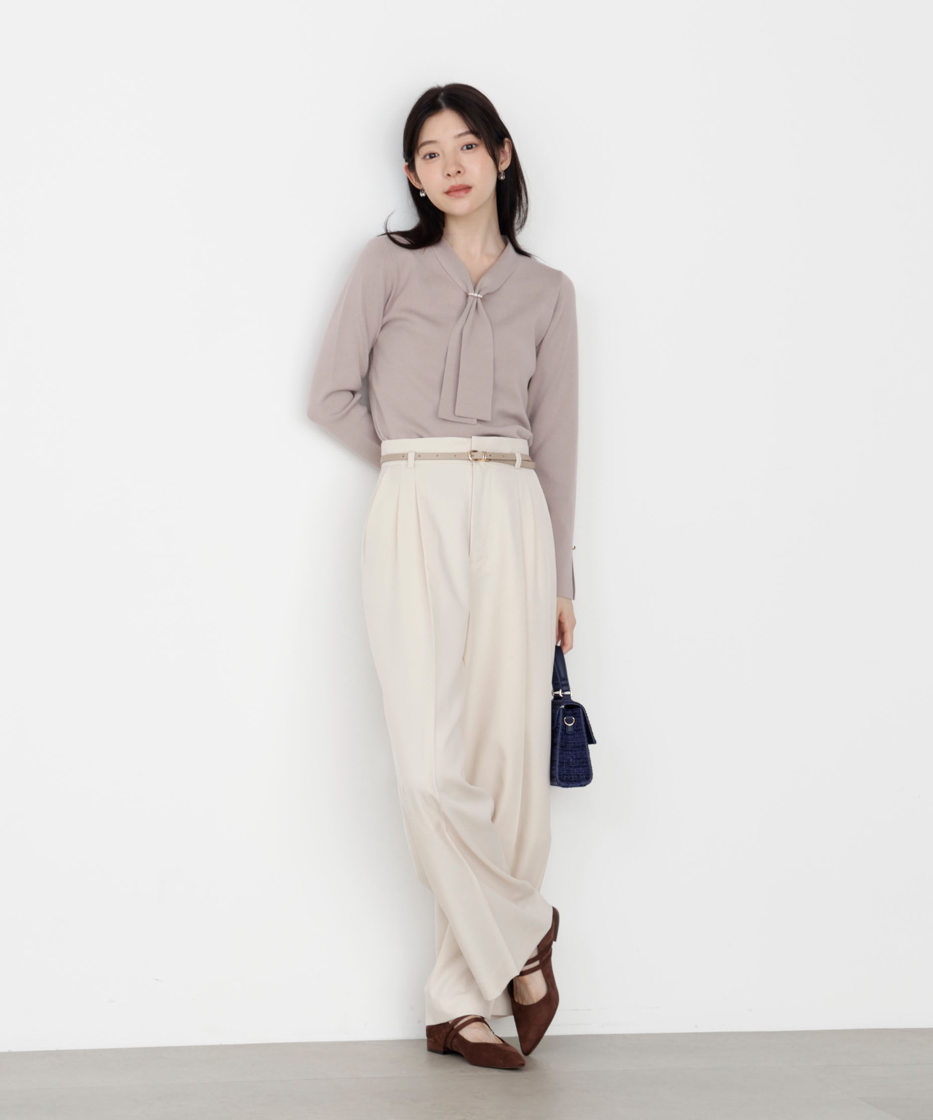 PROPORTION BODY DRESSING「ハイウエストワイドパンツ 25AW」|その他|