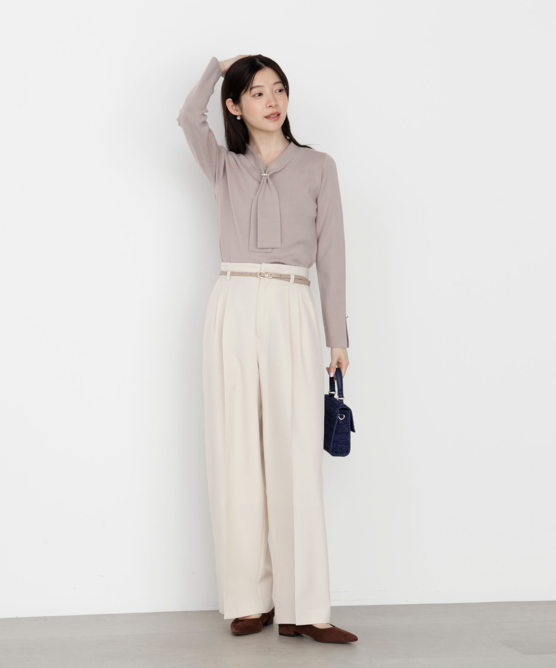 PROPORTION BODY DRESSING「ハイウエストワイドパンツ 25AW」|その他|