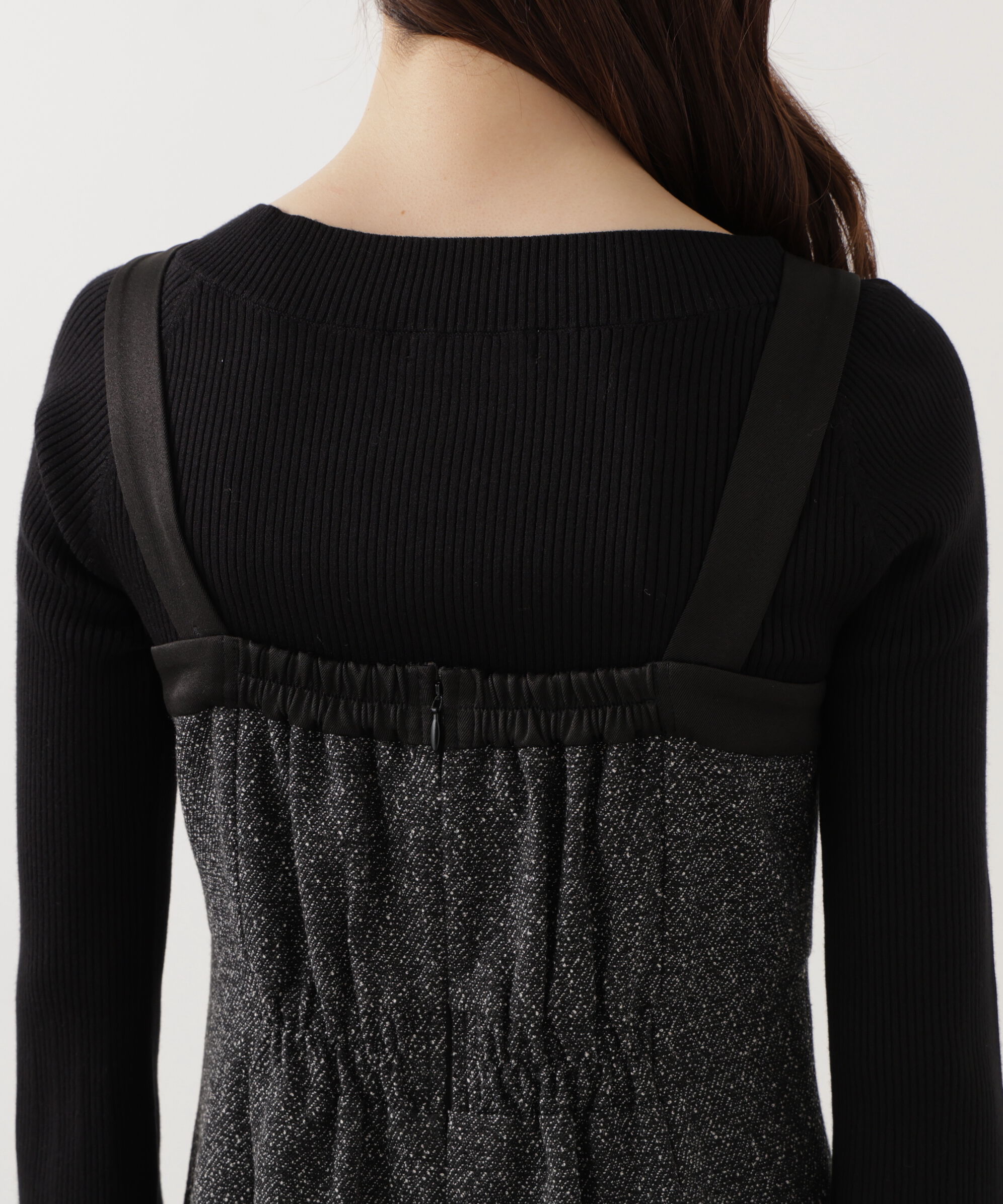 PROPORTION BODY DRESSING「ツイードロングジャンスカ 25AW」|ワンピース|