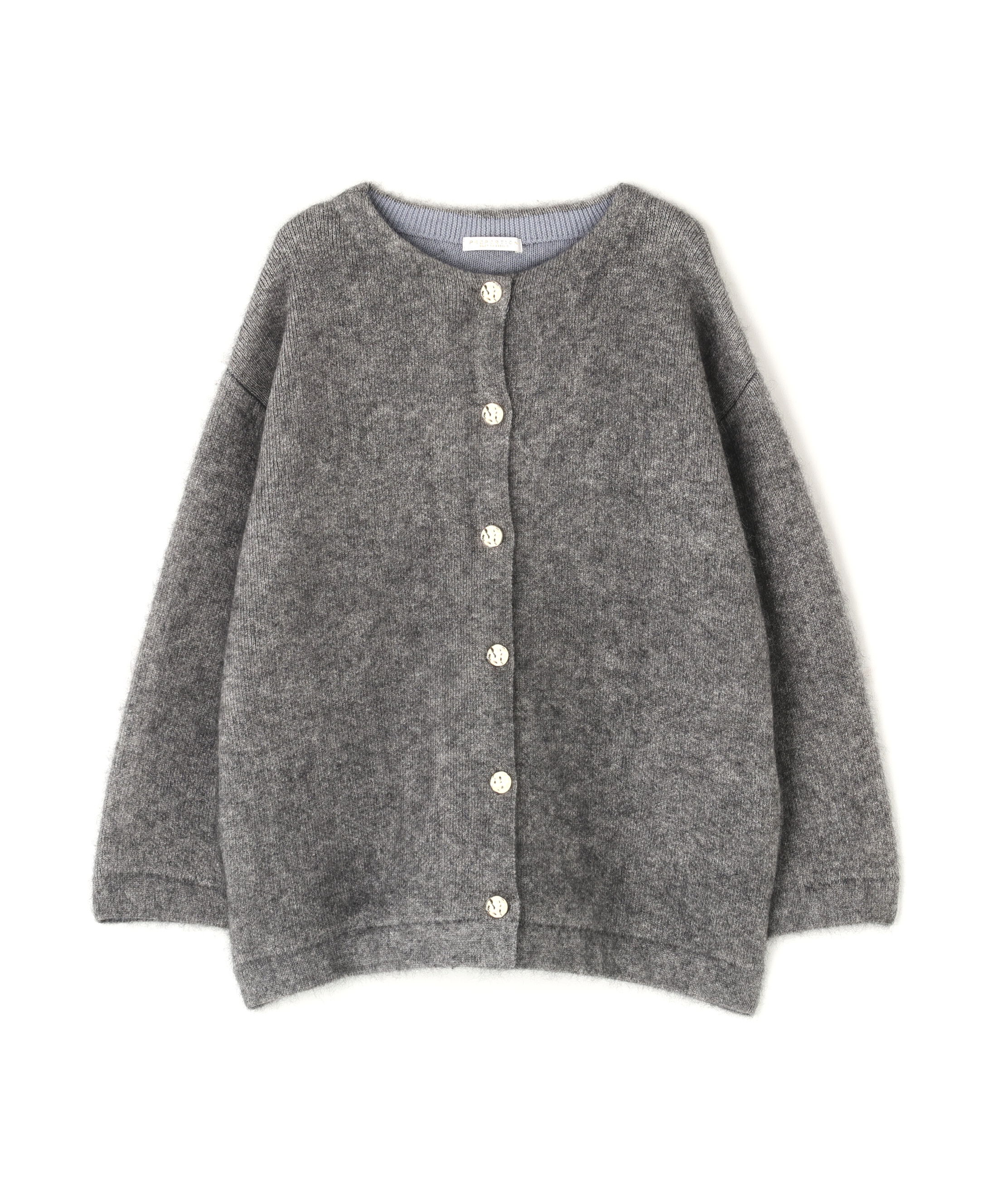 PROPORTION BODY DRESSING「FOX混ダブルフェイスニットカーディガン 25AW」|カーディガン|