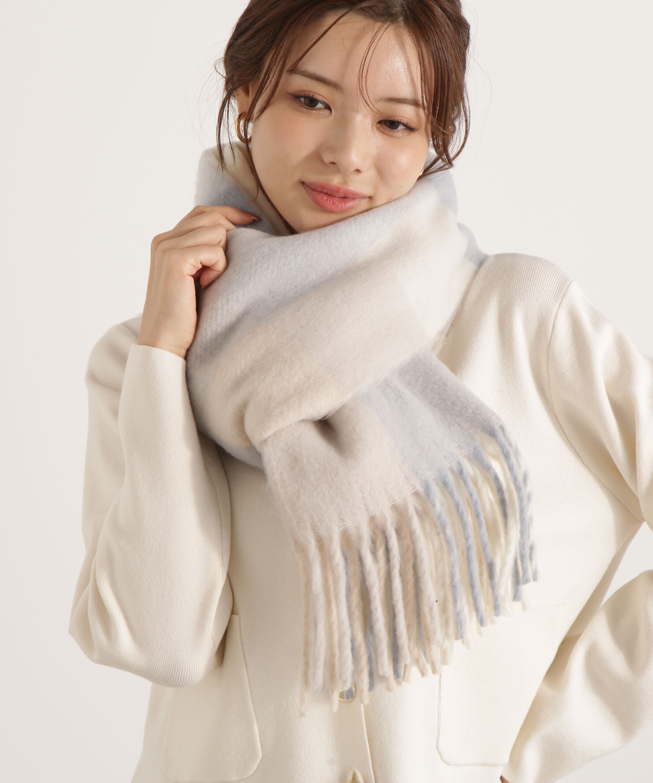 PROPORTION BODY DRESSING「ブロックチェックストール」|その他|