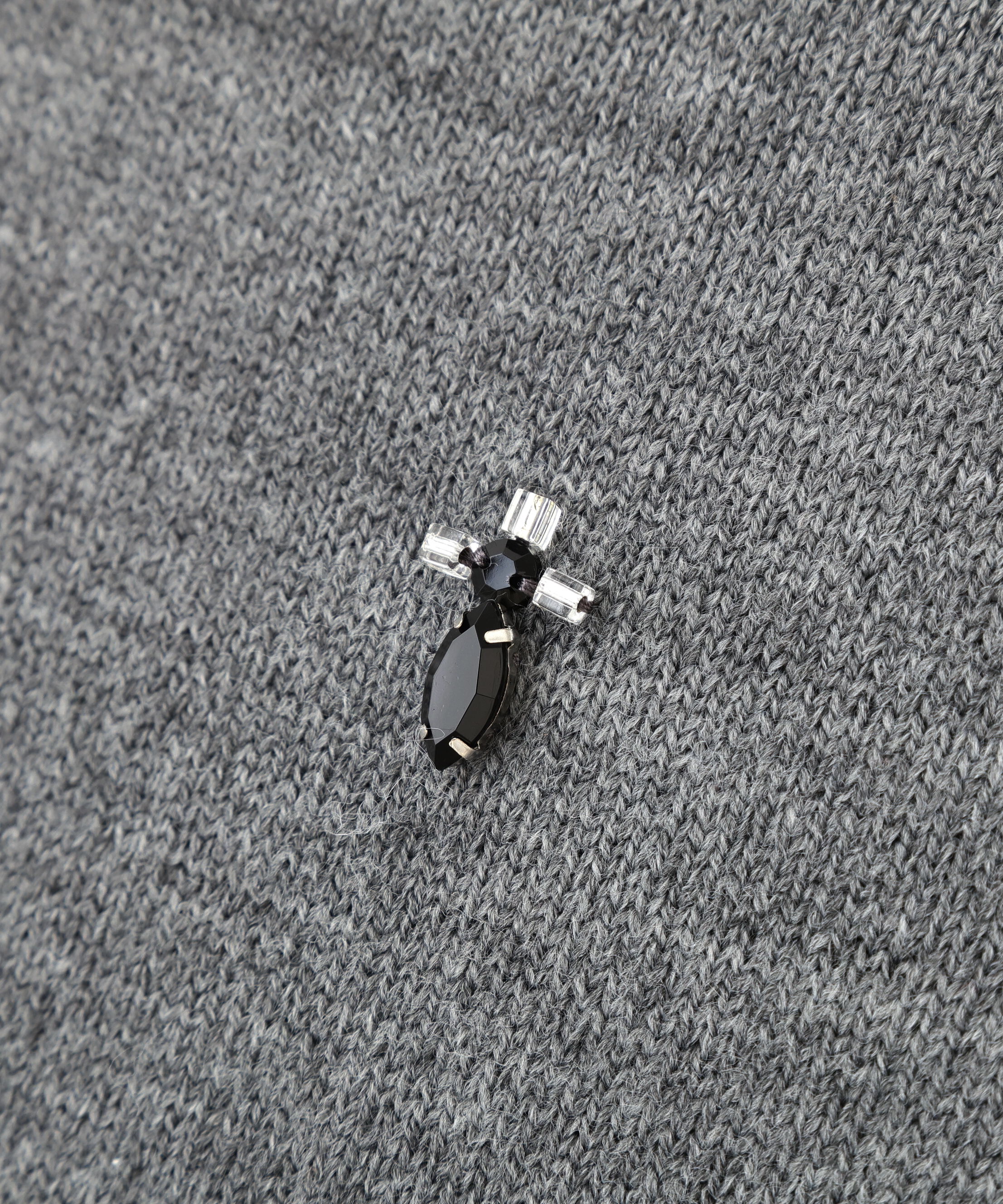 PROPORTION BODY DRESSING「ビジュー付きボックスニット」|ニット・セーター|