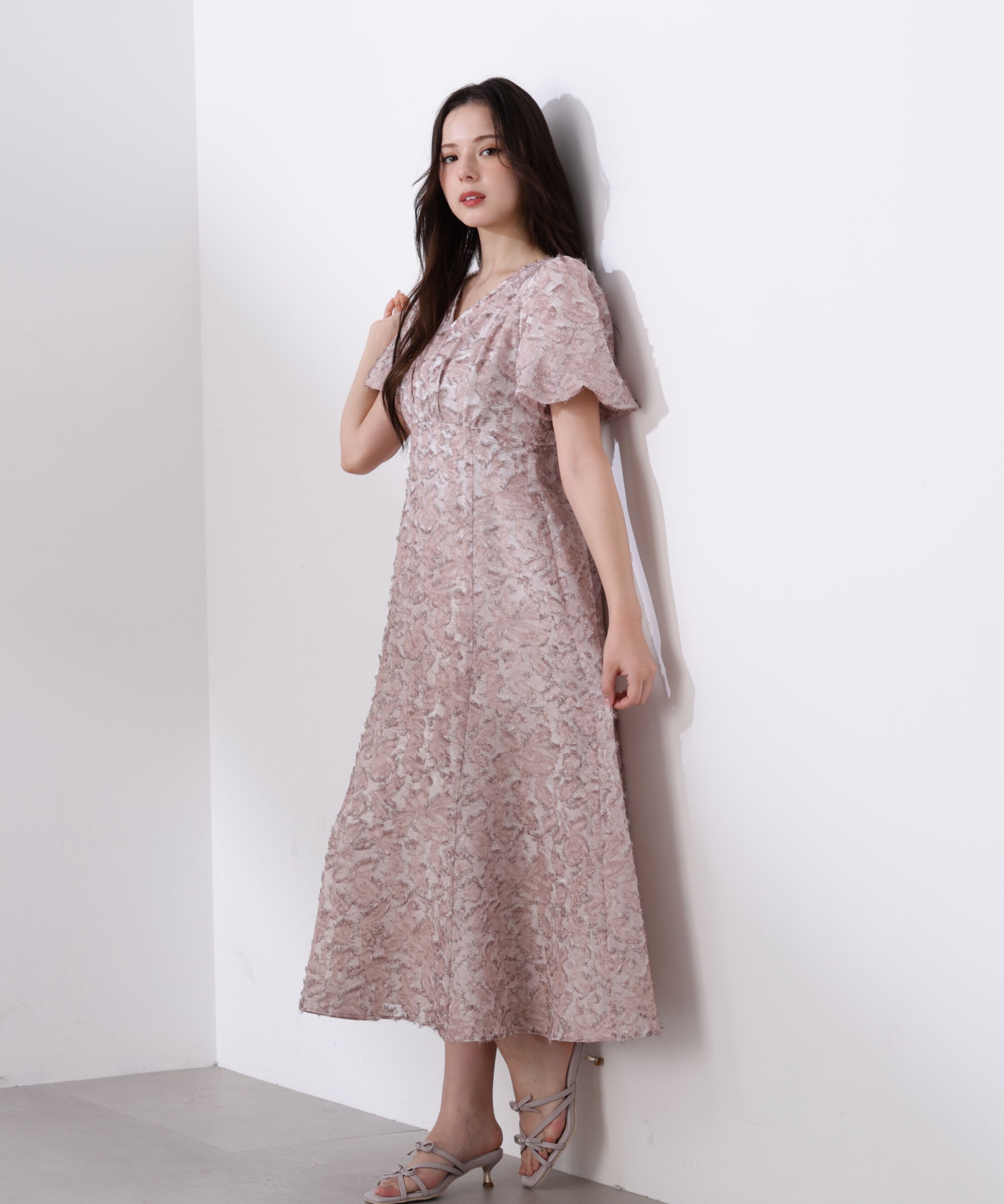 PROPORTION BODY DRESSING「＜L＞シアージャガードレディワンピース　26SS」|ワンピース|