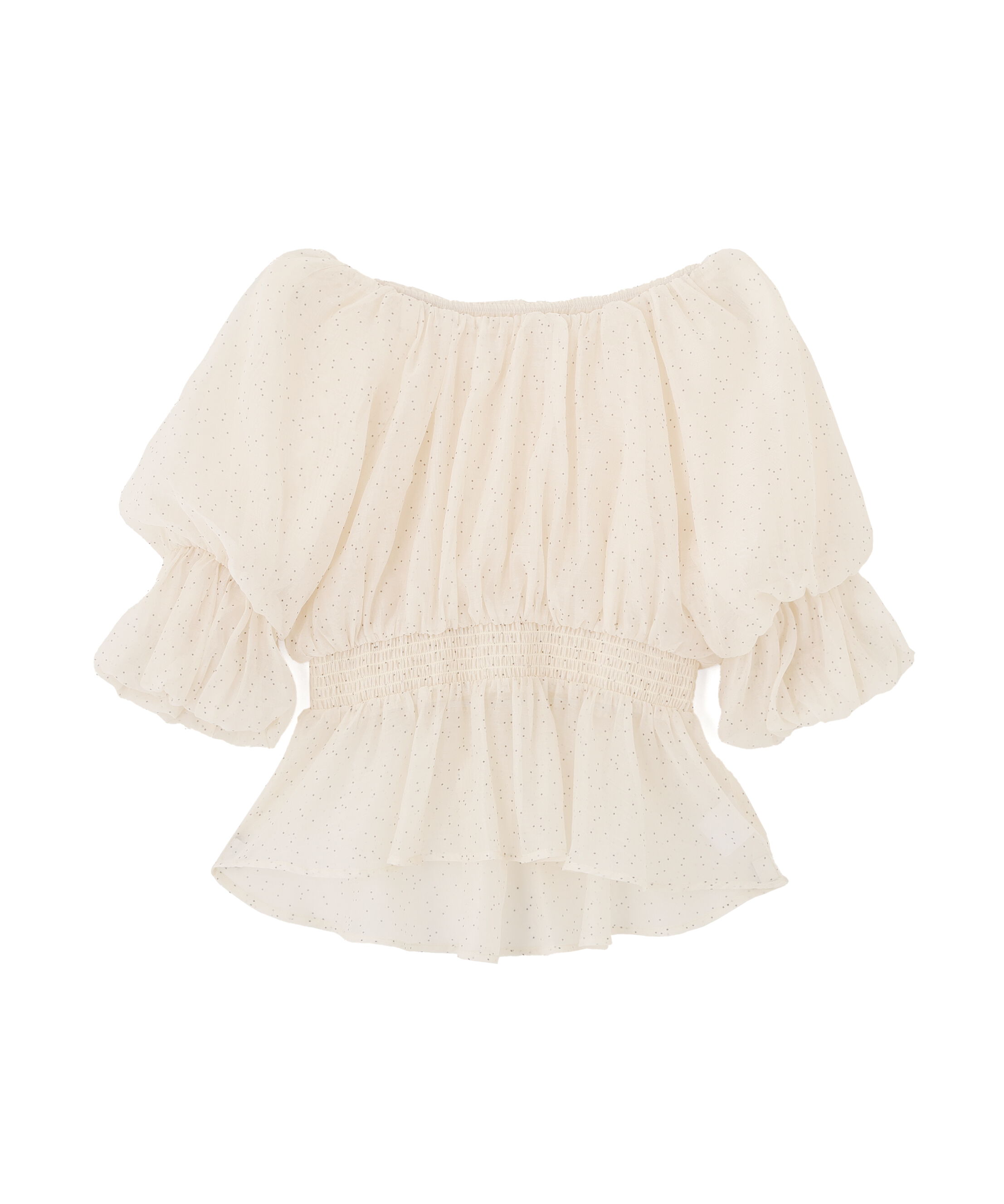 PROPORTION BODY DRESSING「2wayオフショルフィッシュテールブラウス　26SS」|シャツ・ブラウス|