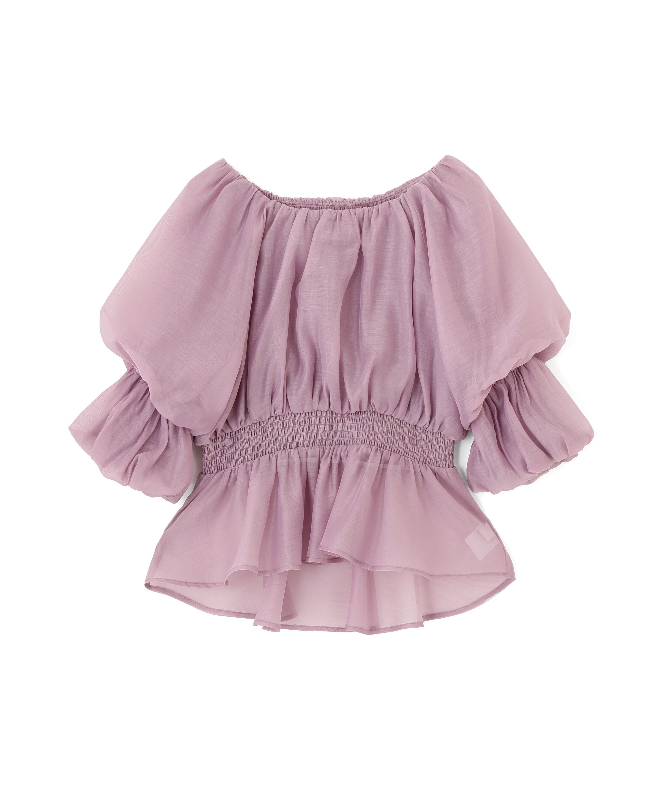 PROPORTION BODY DRESSING「2wayオフショルフィッシュテールブラウス　26SS」|シャツ・ブラウス|