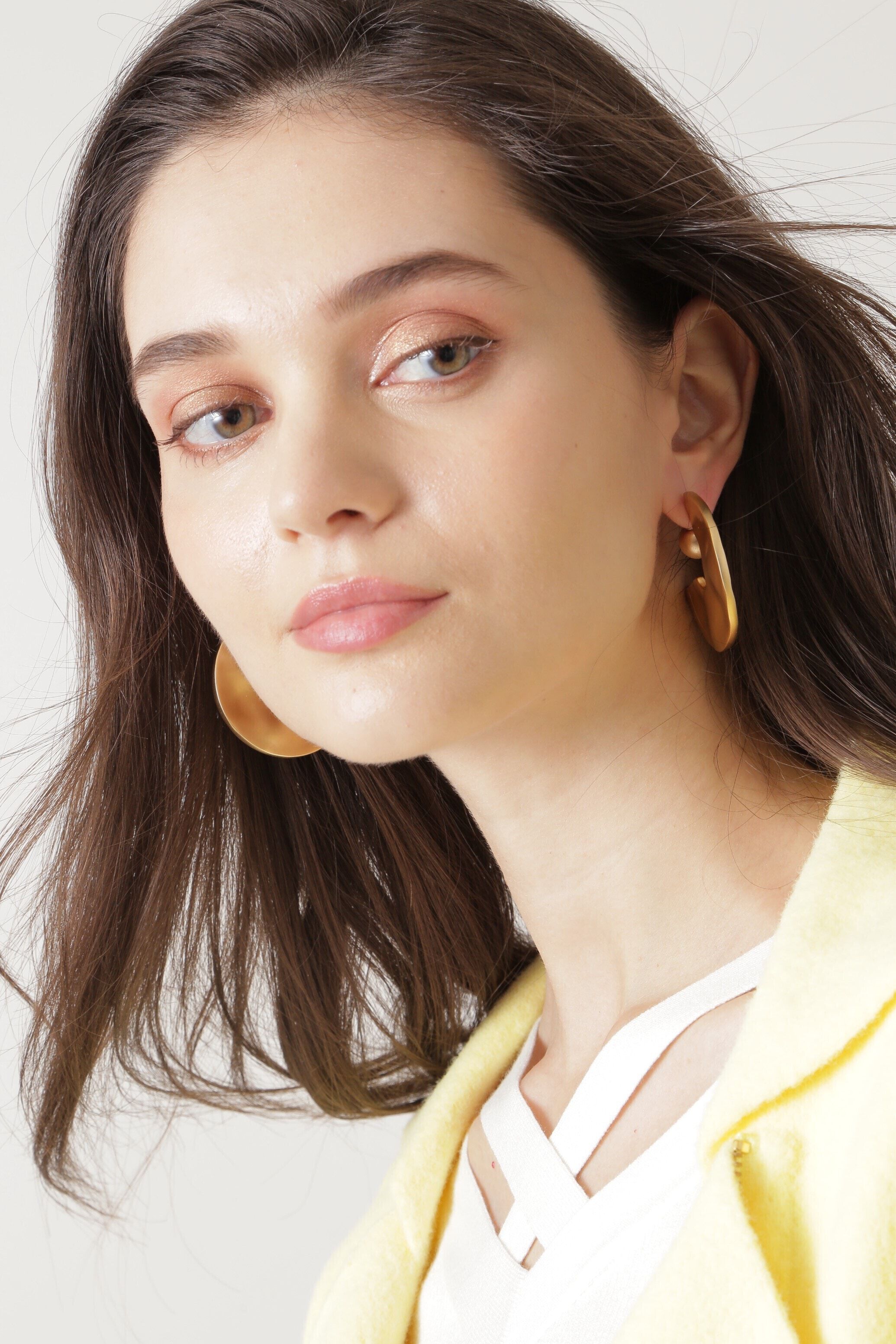  「ラウンドプレートピアス」|その他|