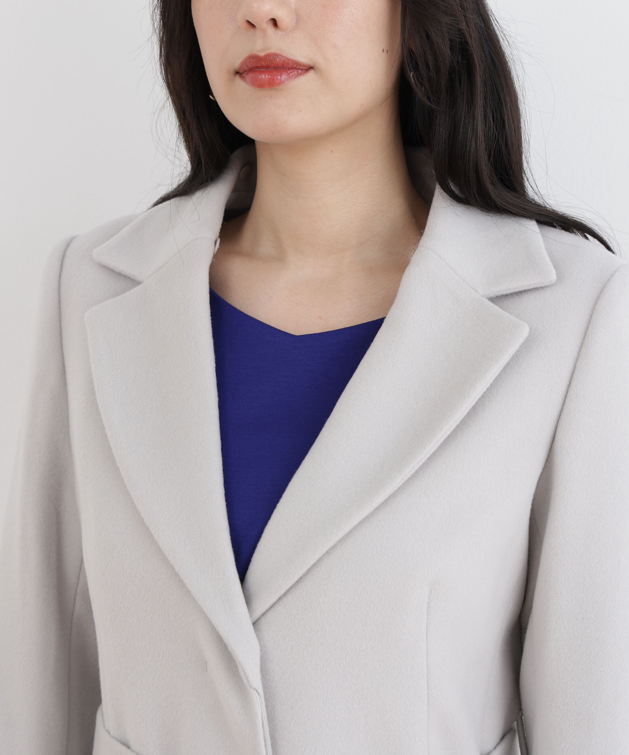  「カシミヤ混ベルテッドコート」|その他|