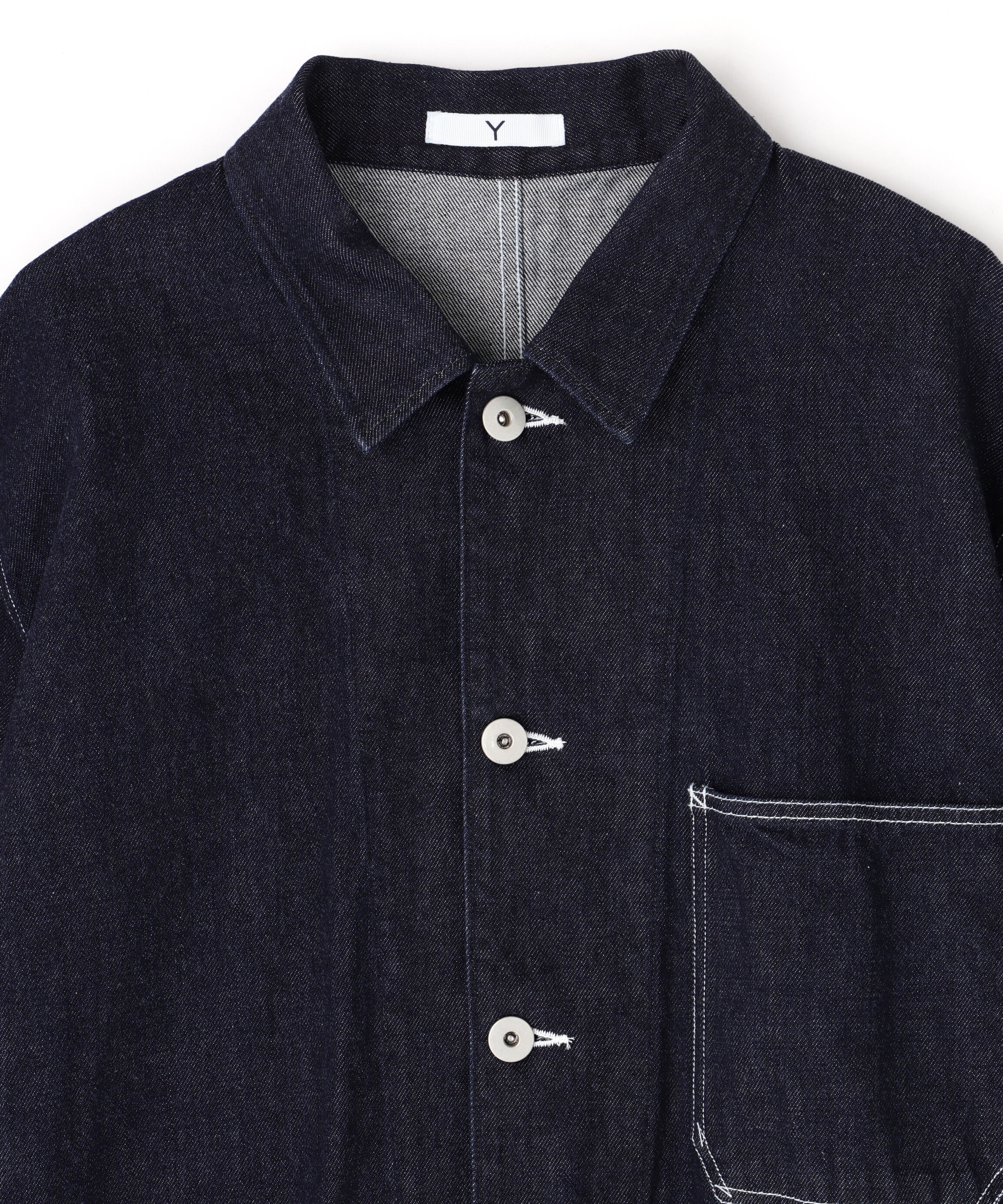 YLEVE 「Ｙ / 12.5oz ORGANIC COTTON DENIM BLOUSON」|ブルゾン・スタジャン|
