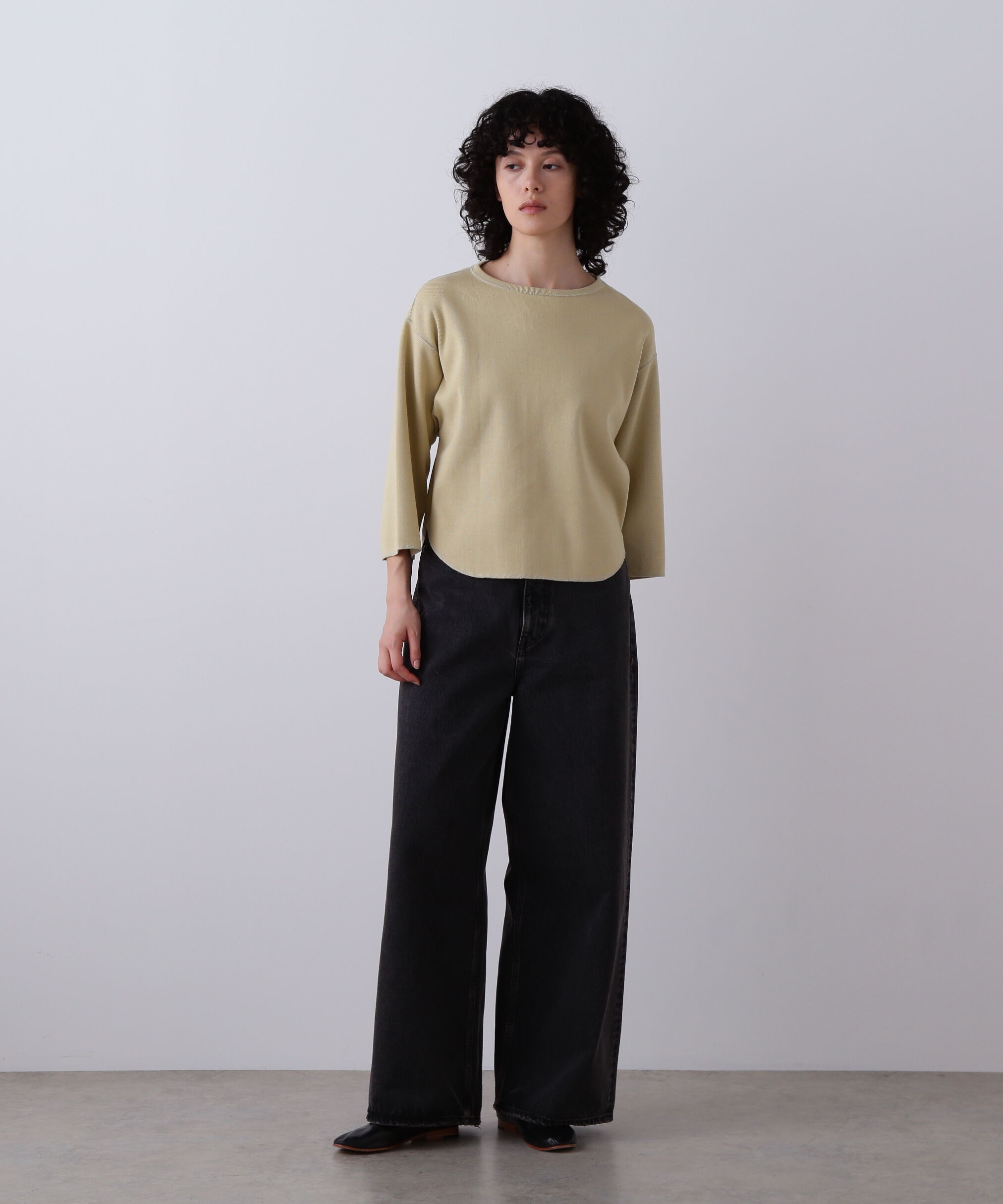 YLEVE 「YLEVE / 13.5oz DENIM HIGH WAIST WIDE」|その他|