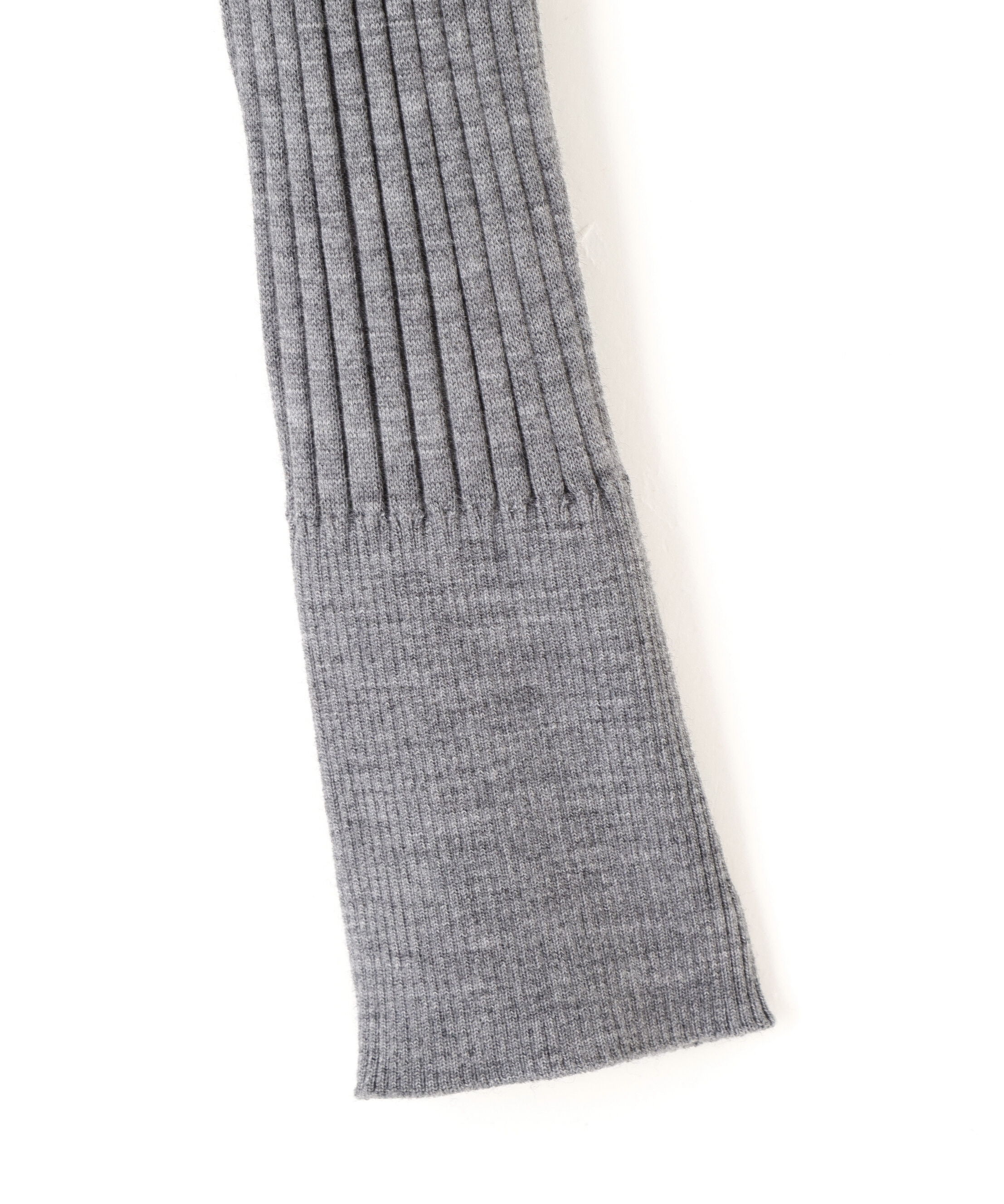 YLEVE 「YLEVE / WOOL SILK CASHMERE RIB KNIT POLO」|ニット・セーター|