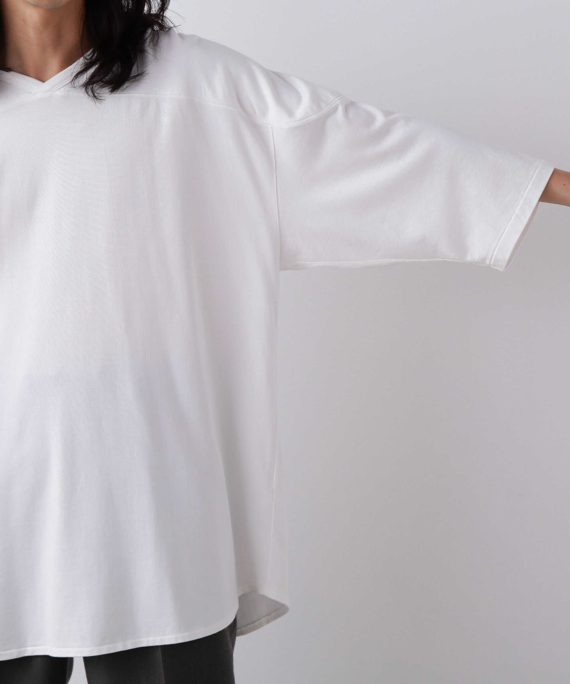 YLEVE 「YLEVE / COTTON RAYON PIGMENT DYE HOCKEY PULLOVER」|Tシャツ・カットソー|