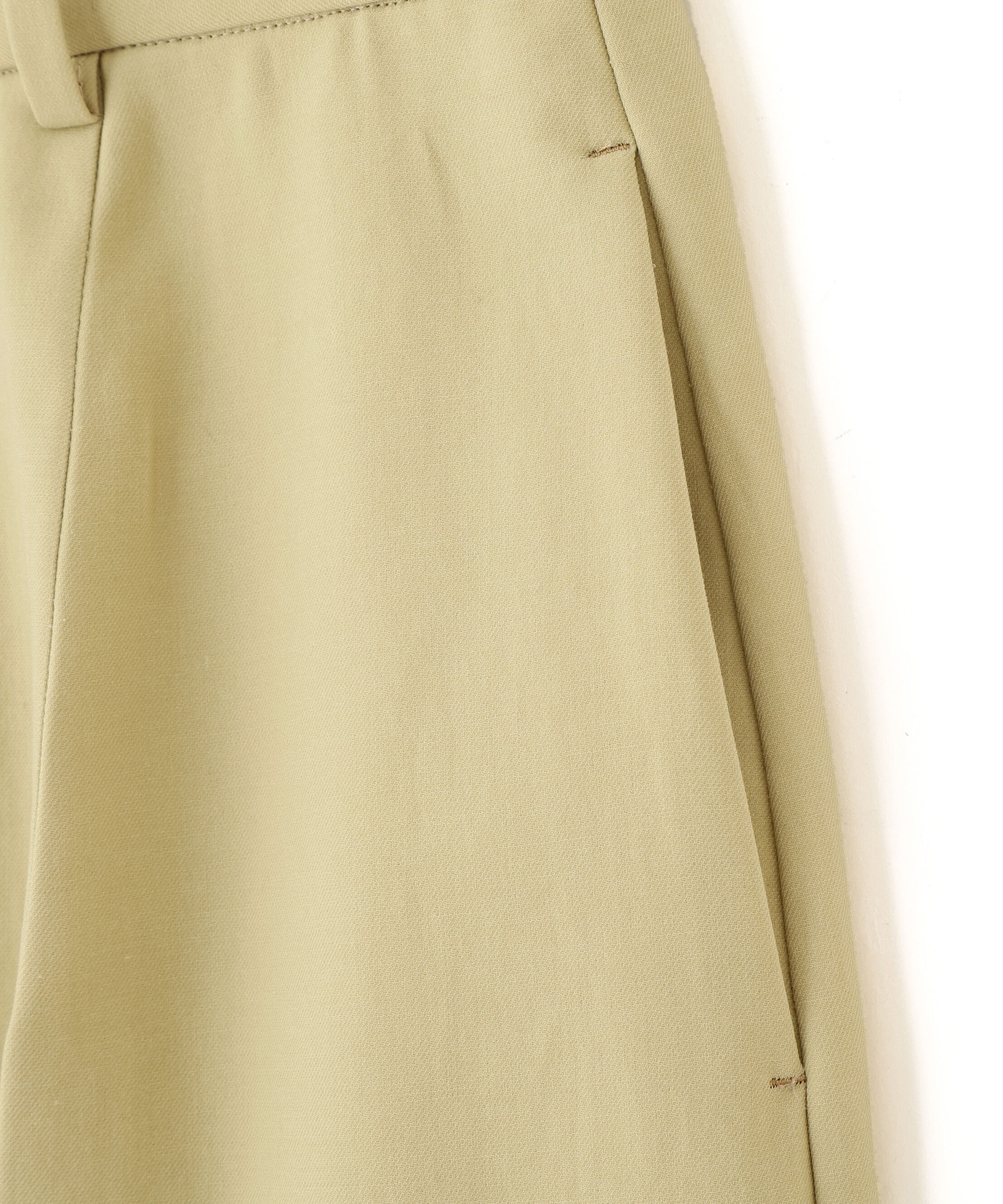 YLEVE 「YLEVE / 100/2 GV TWILL DOUBLE WEAVE CURVED TROUSERS」|その他|