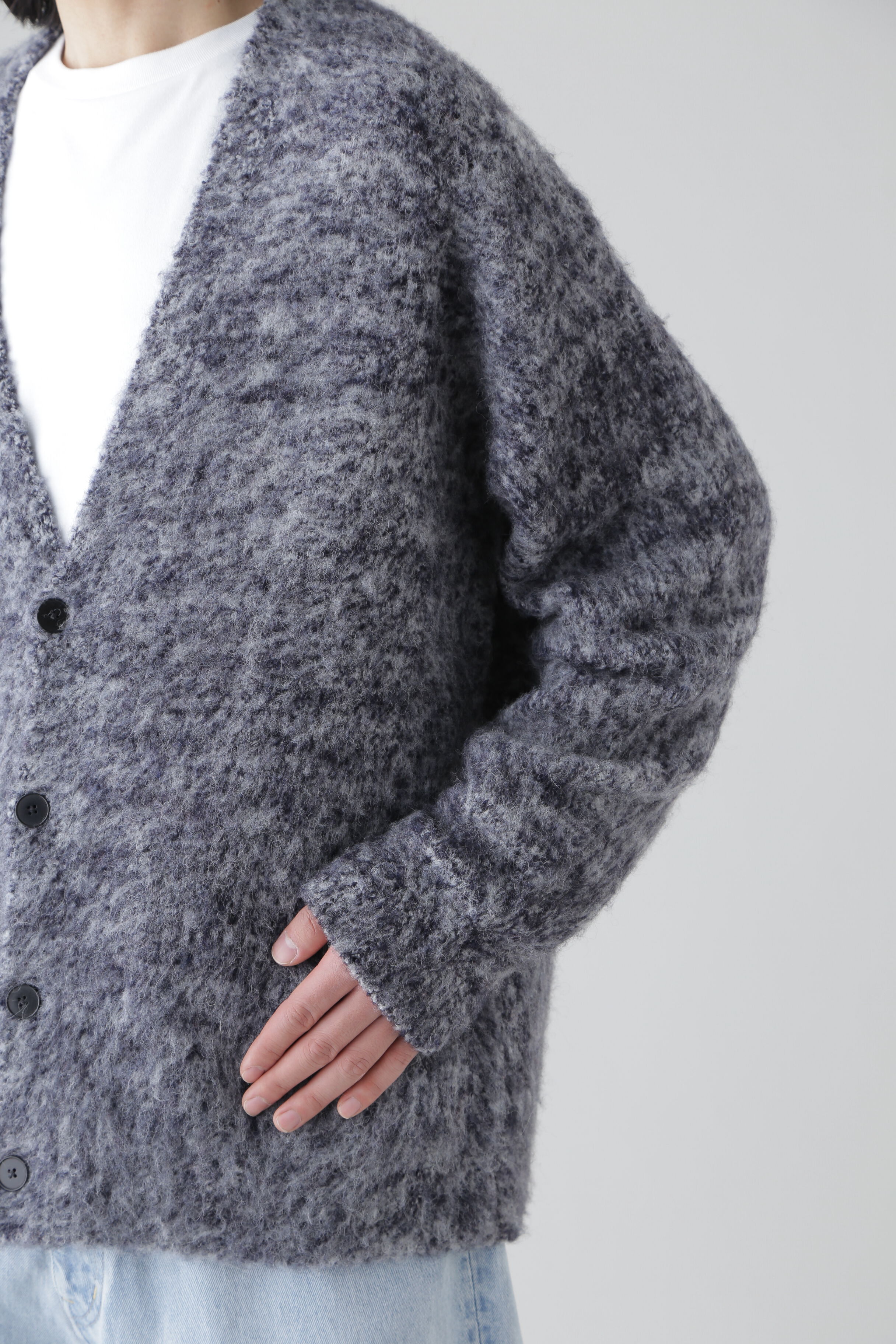 YLEVE 「YLEVE / BABY ALPACA  BRASHED KN CD」|ニット・セーター|